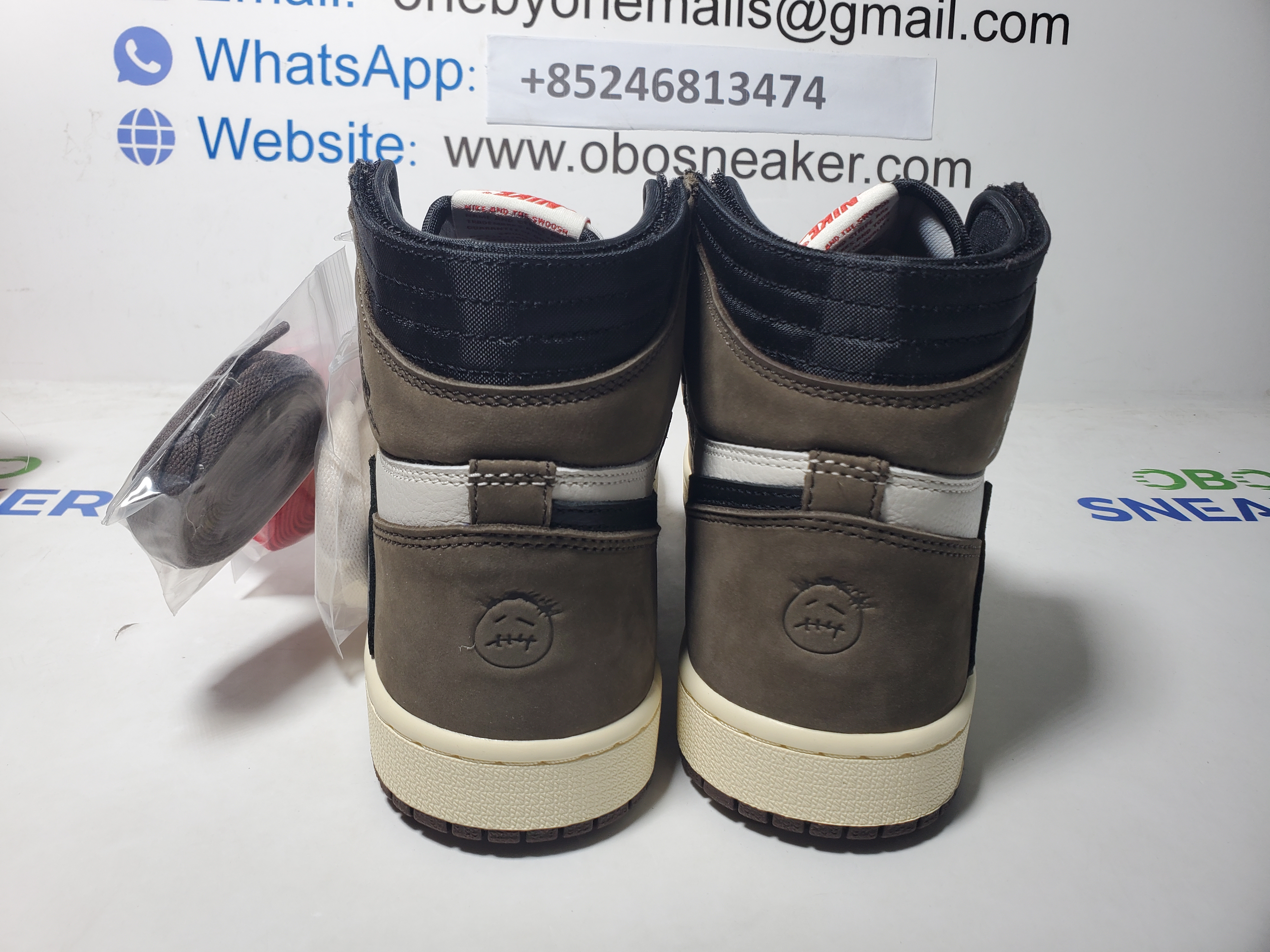  TOP Version Travis Scott x Air Jordan 1 High OG TS SP CD4487-100 review Obosneaker 02