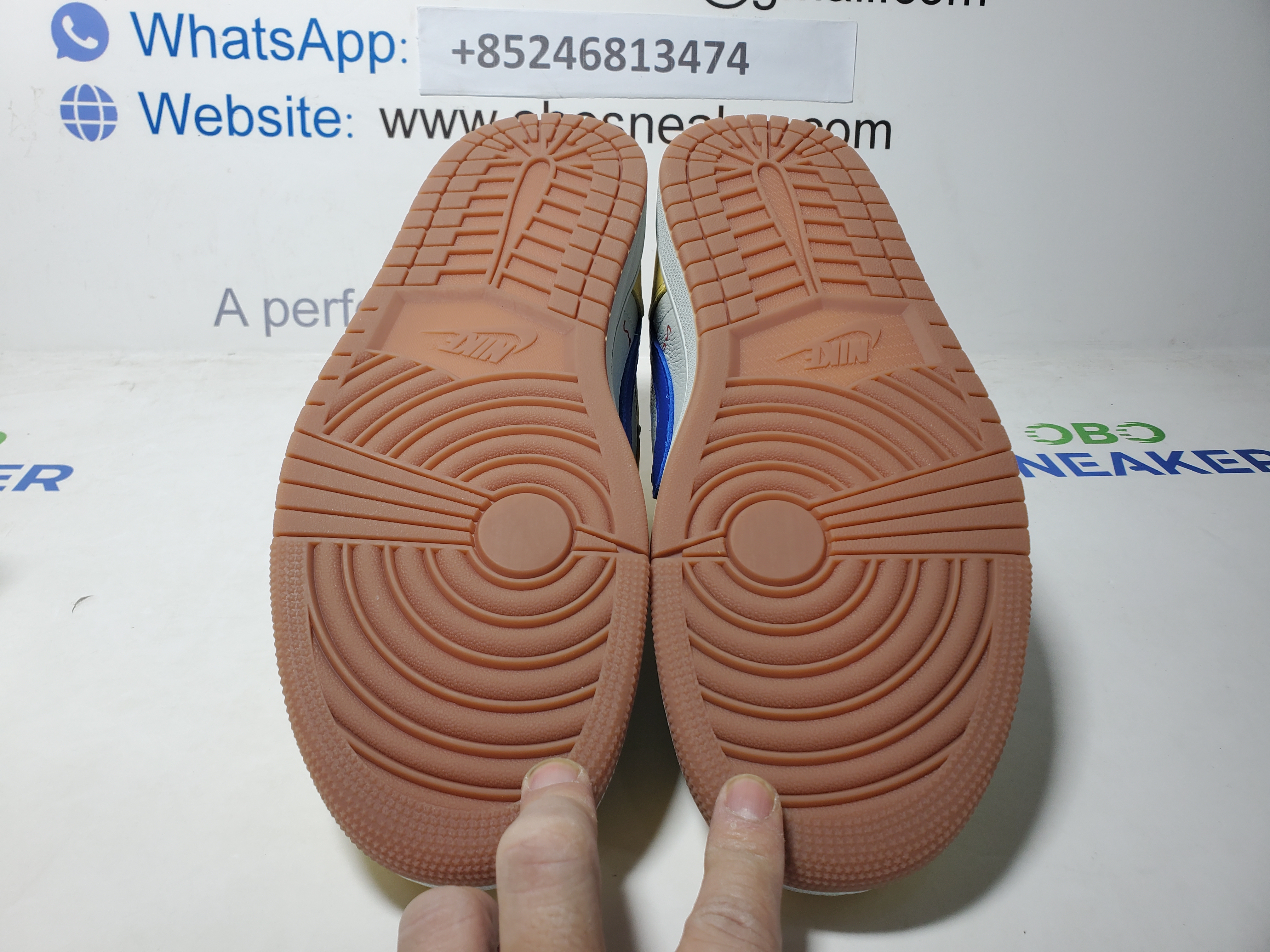 TOP Version Travis Scott x Air Jordan 1 Low OG Canary DZ4137-700 review Obosneaker 04