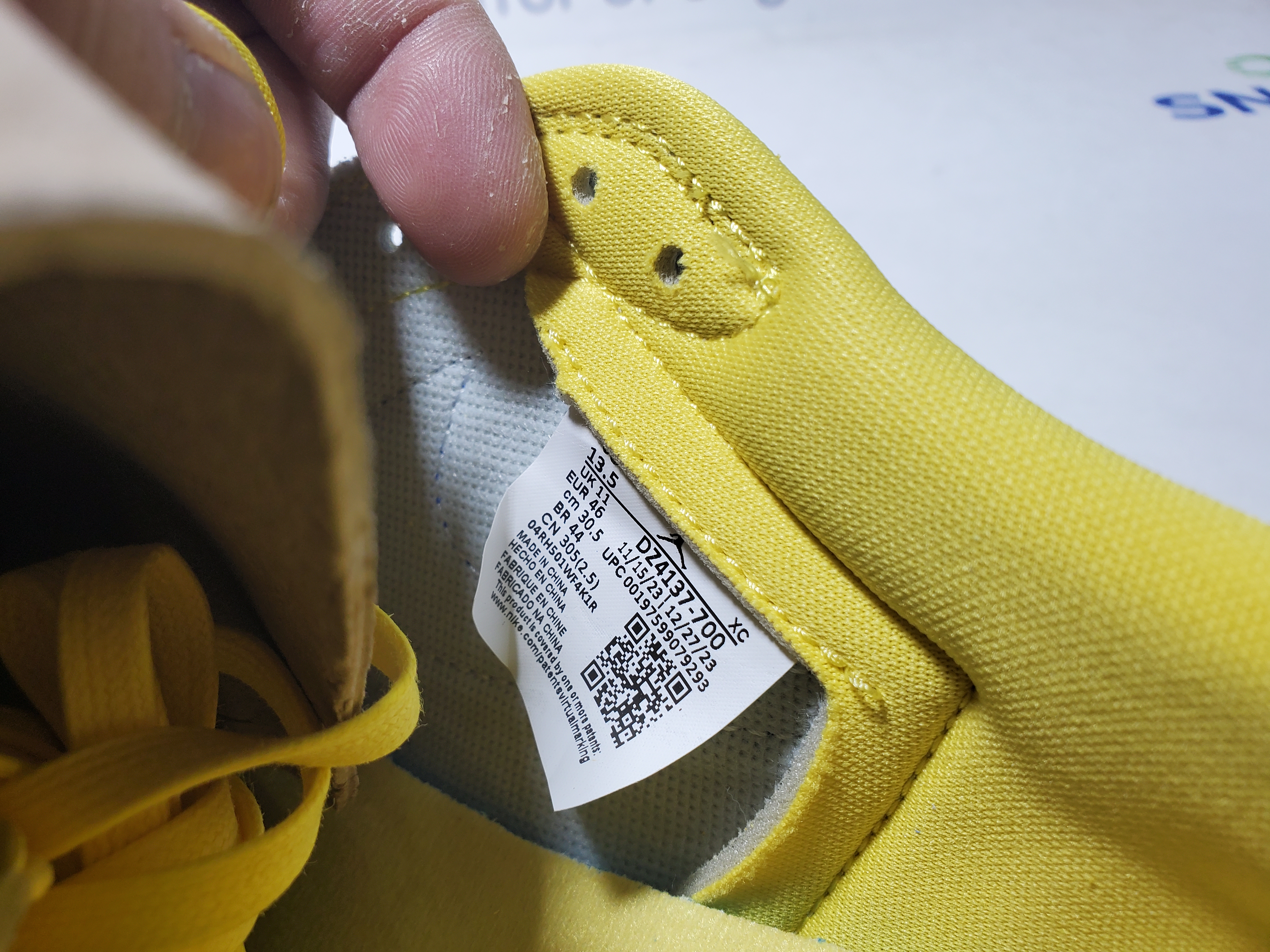 TOP Version Travis Scott x Air Jordan 1 Low OG Canary DZ4137-700 review Obosneaker 05