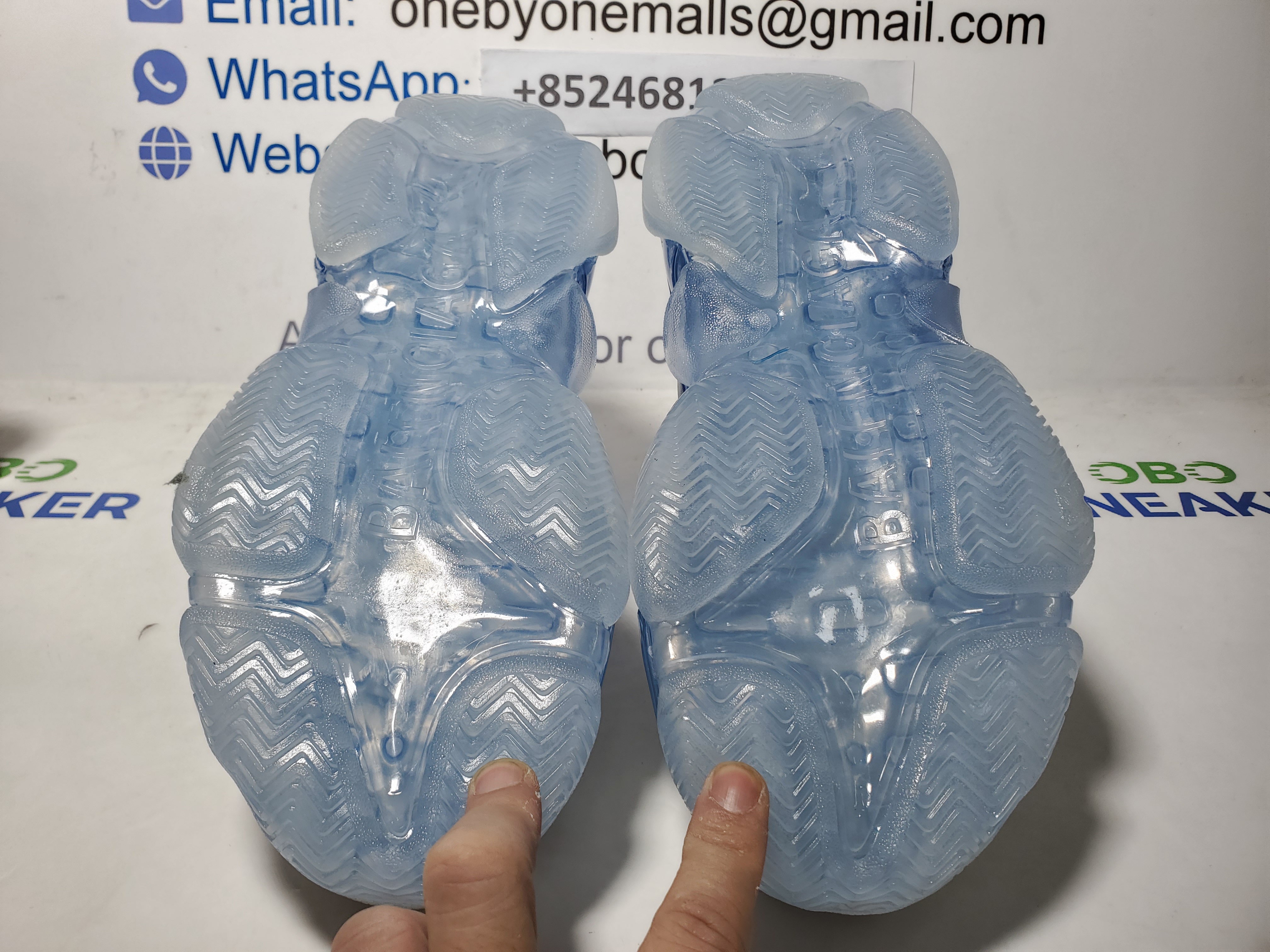 Balenciaga Triple S Grey Blue  541624 W090N 9169 review Obosneaker 04