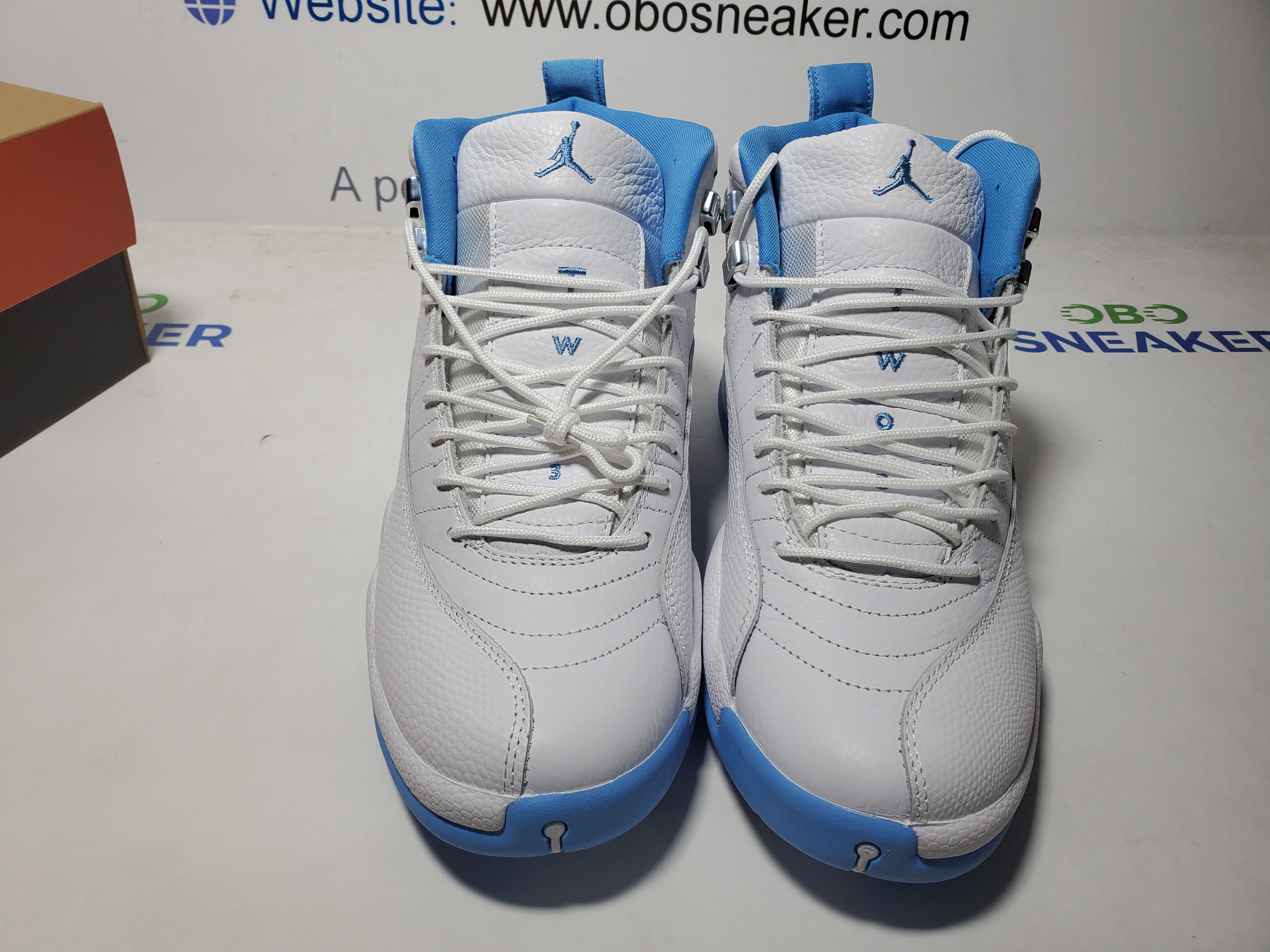 Top Version Air Jordan 12 Retro UNC 308243-142 review Obosneaker 03