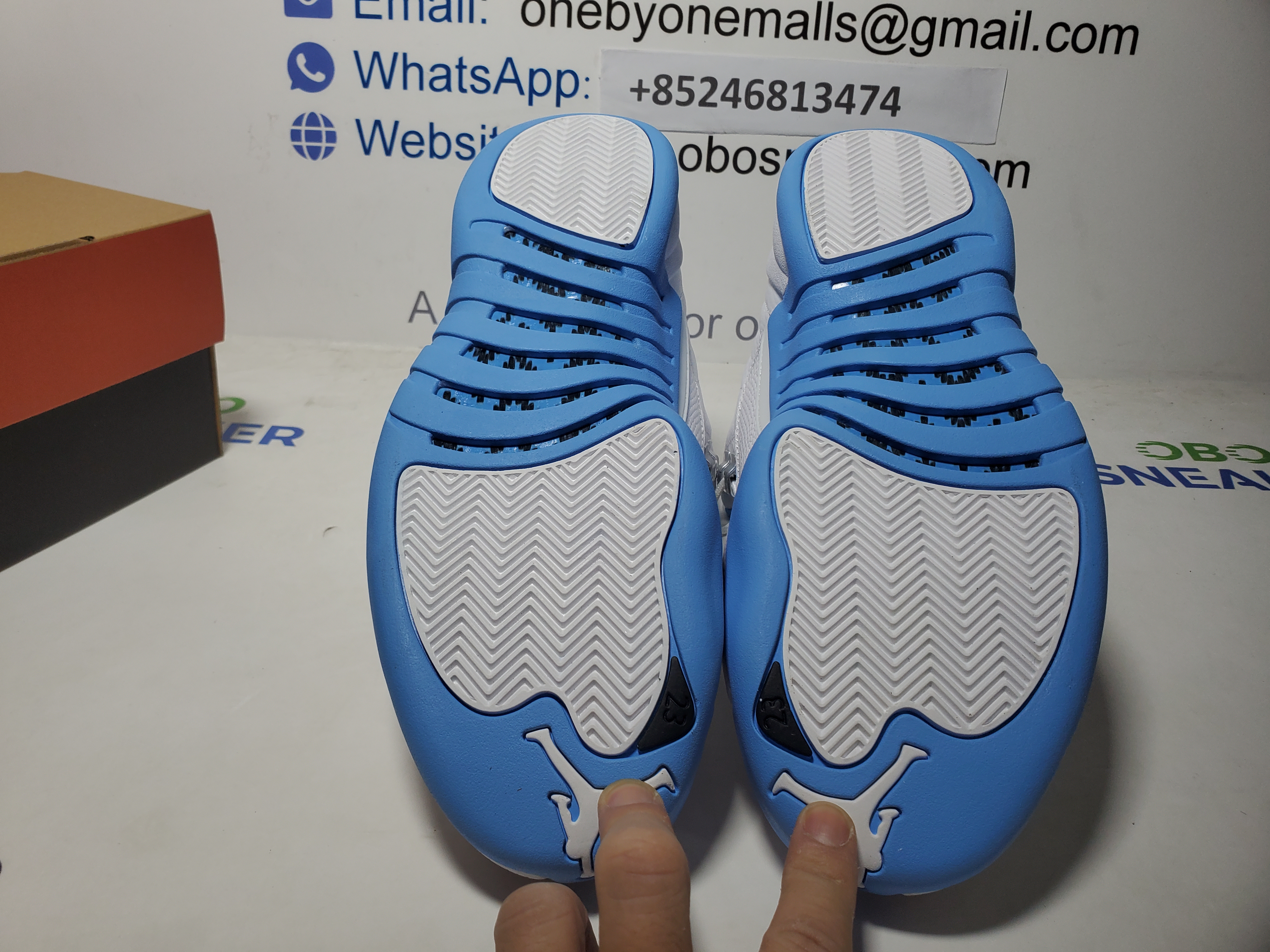 Top Version Air Jordan 12 Retro UNC 308243-142 review Obosneaker 04