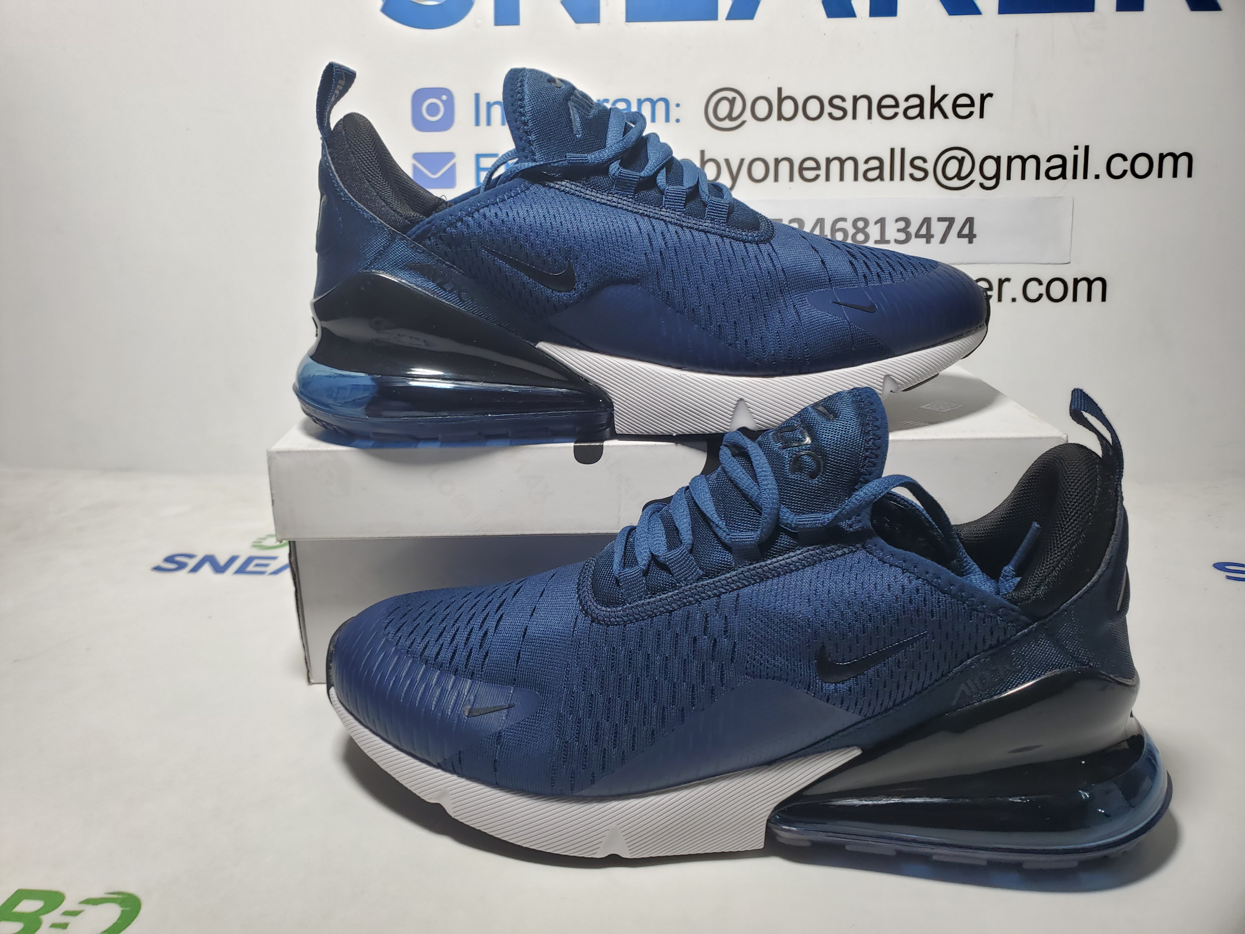 Nike Air Max 270 Midnight Navy  AH8050-400 review Obosneaker 01