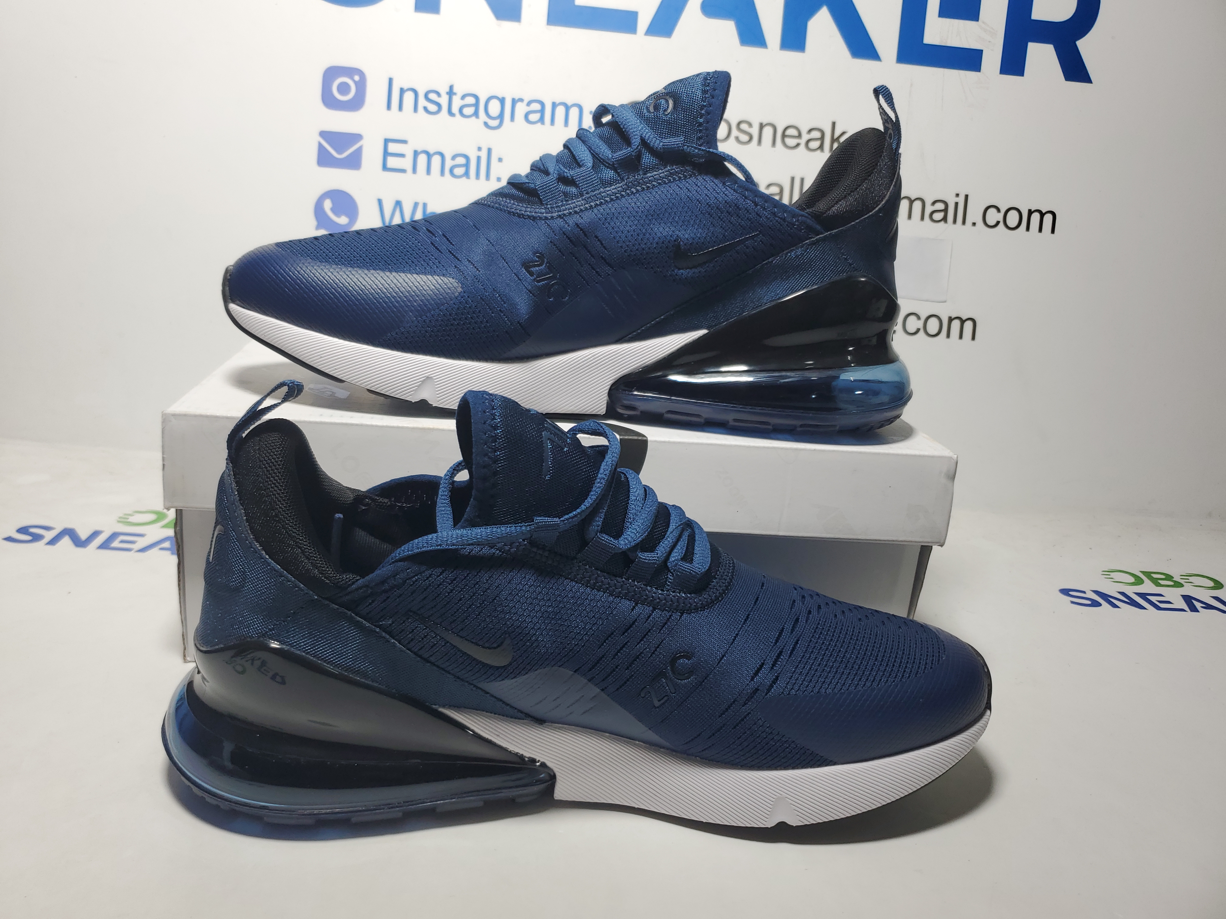 Nike Air Max 270 Midnight Navy  AH8050-400 review Obosneaker 00