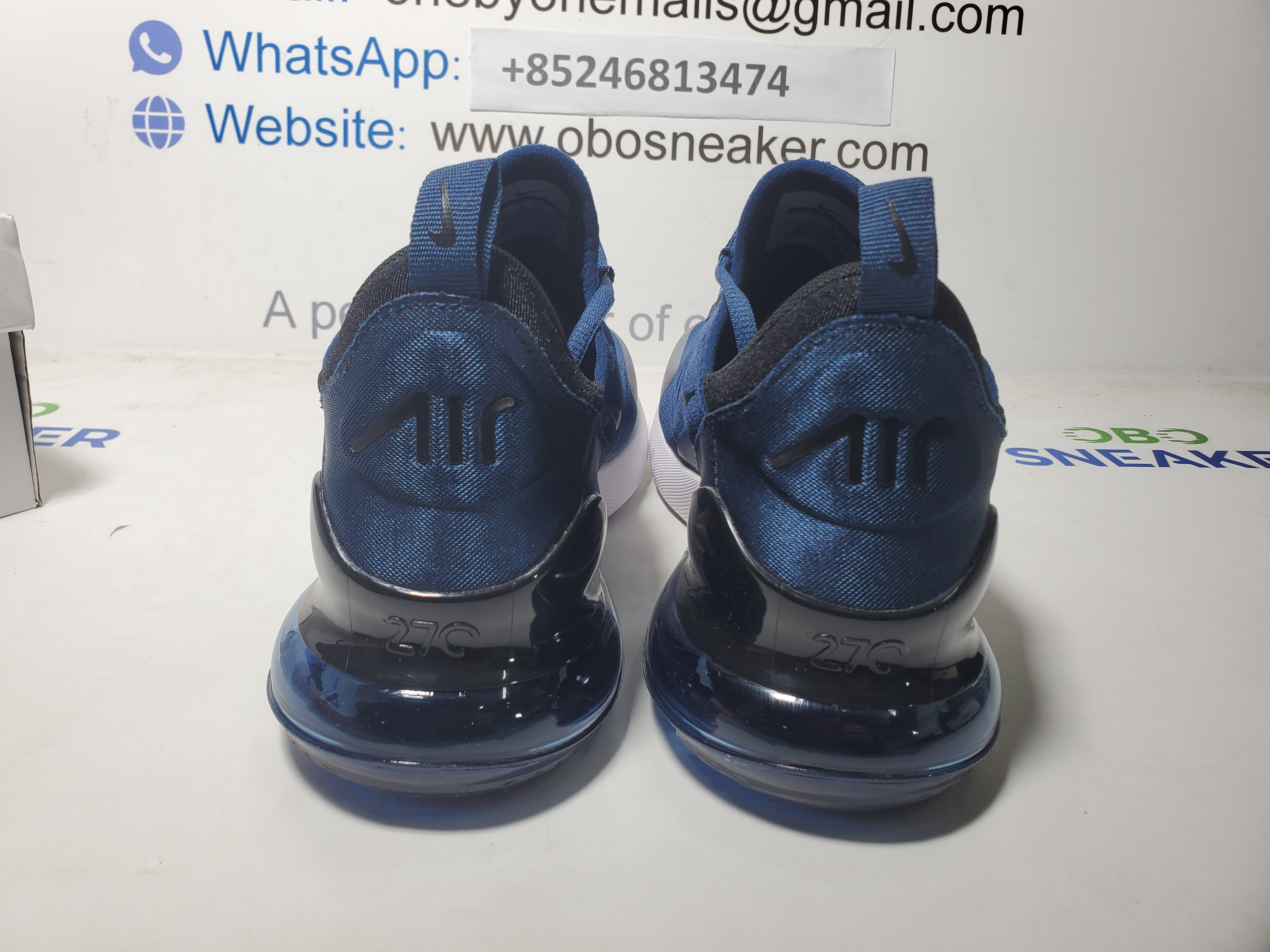 Nike Air Max 270 Midnight Navy  AH8050-400 review Obosneaker 02