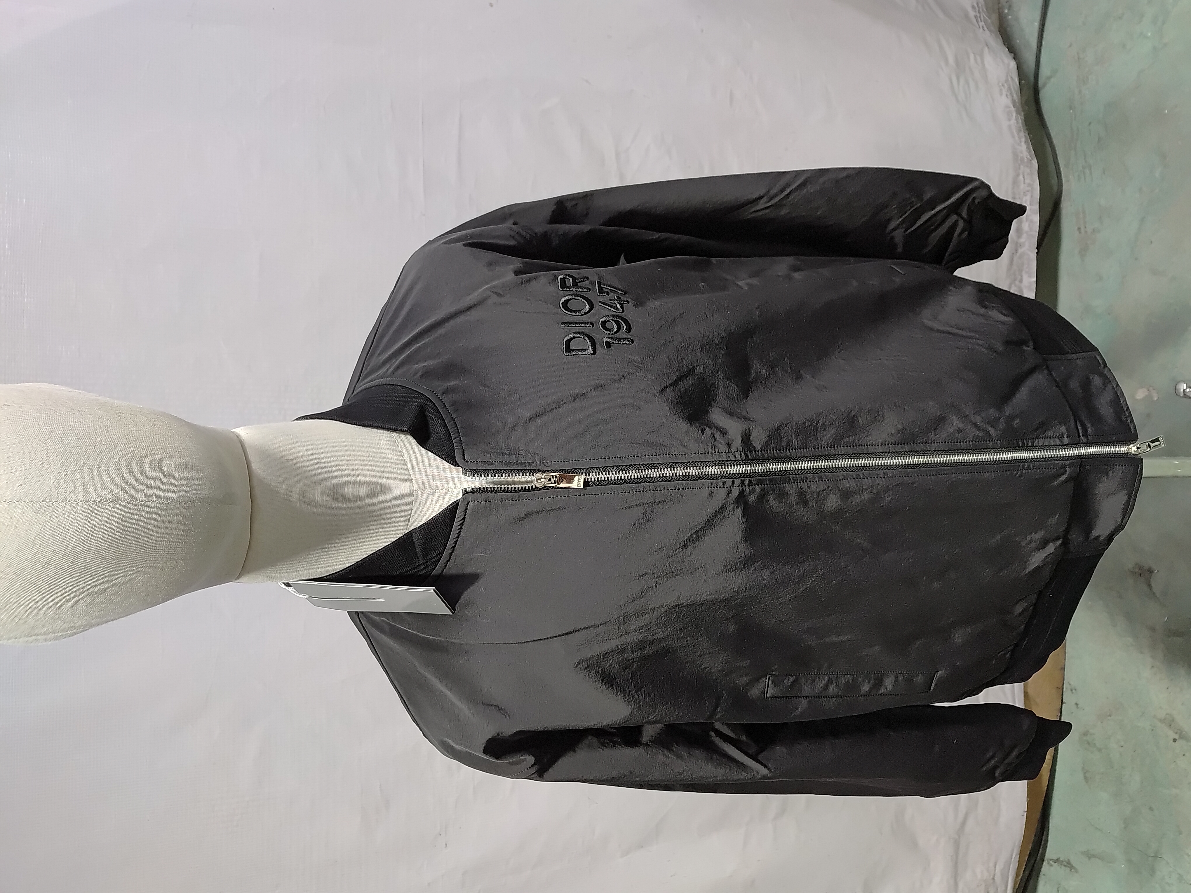 Dior 1947 Logo Embroidered Bomber Jacket review Obosneaker 00