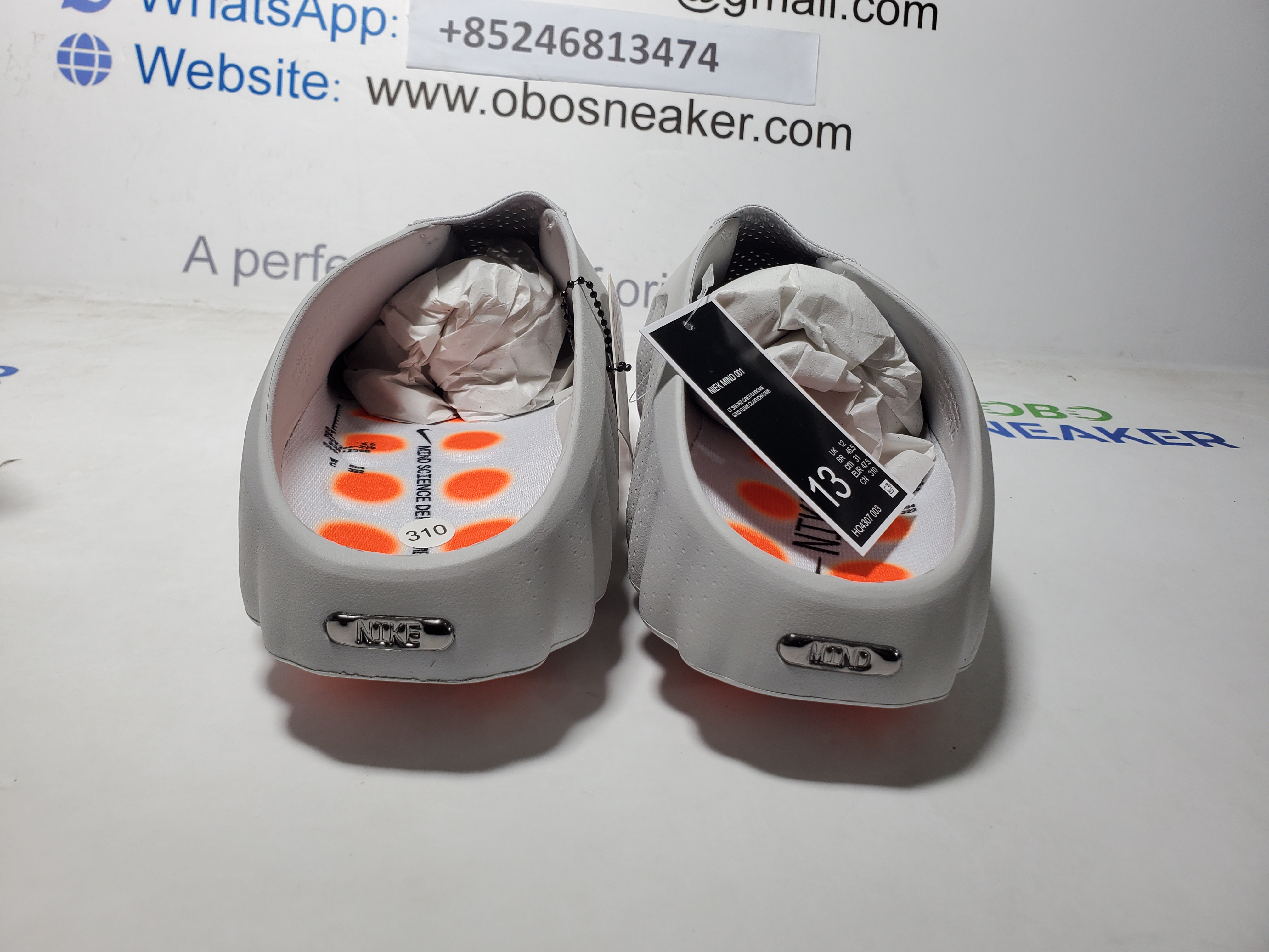 【Pre-sale】Nike Mind 001 Mule Slide Light Smoke Grey HQ4309-003 review 2