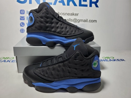 Air Jordan 13 Retro Black Hyper Royal 414571-040 review 