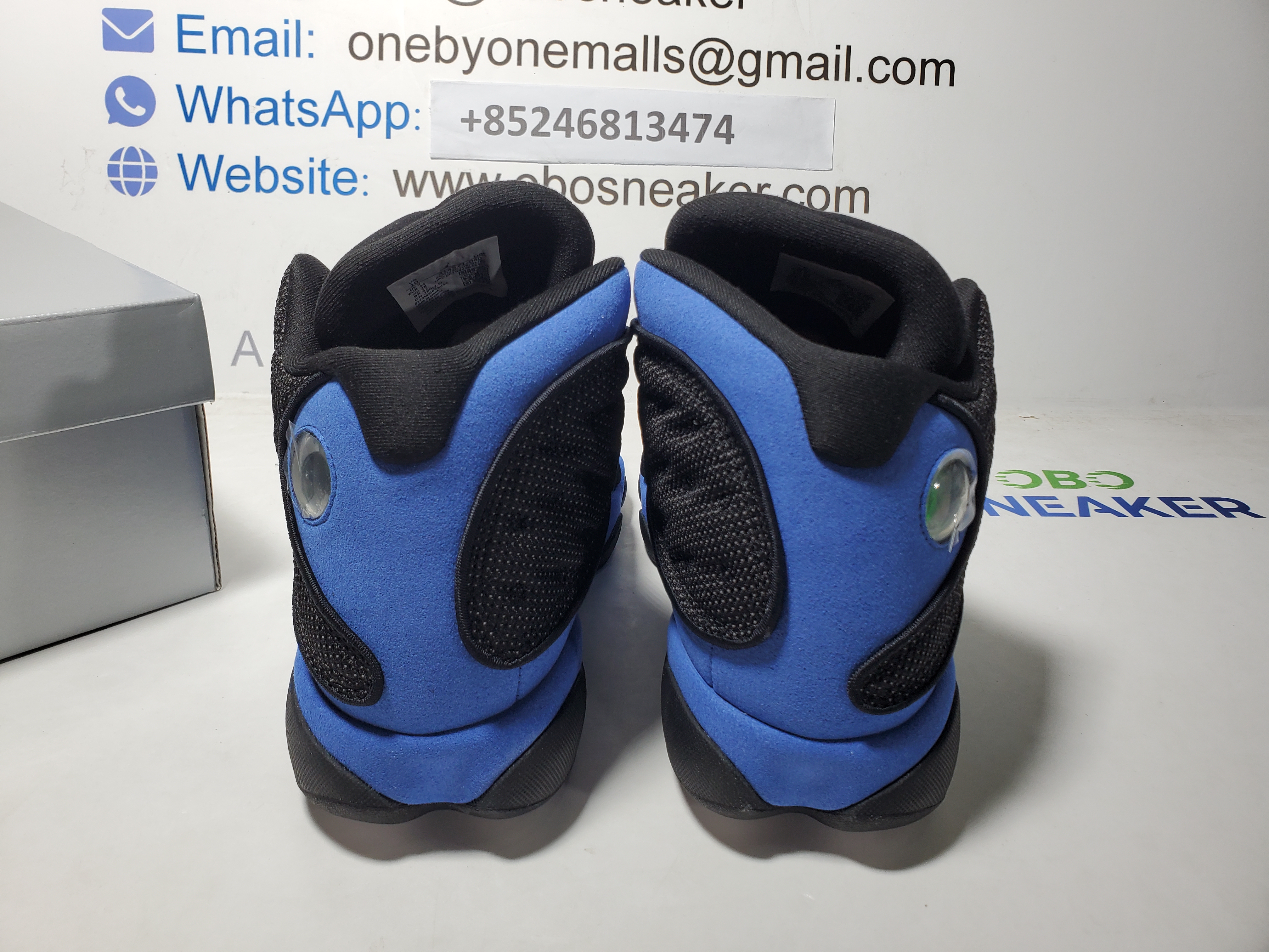 Air Jordan 13 Retro Black Hyper Royal 414571-040 review 2