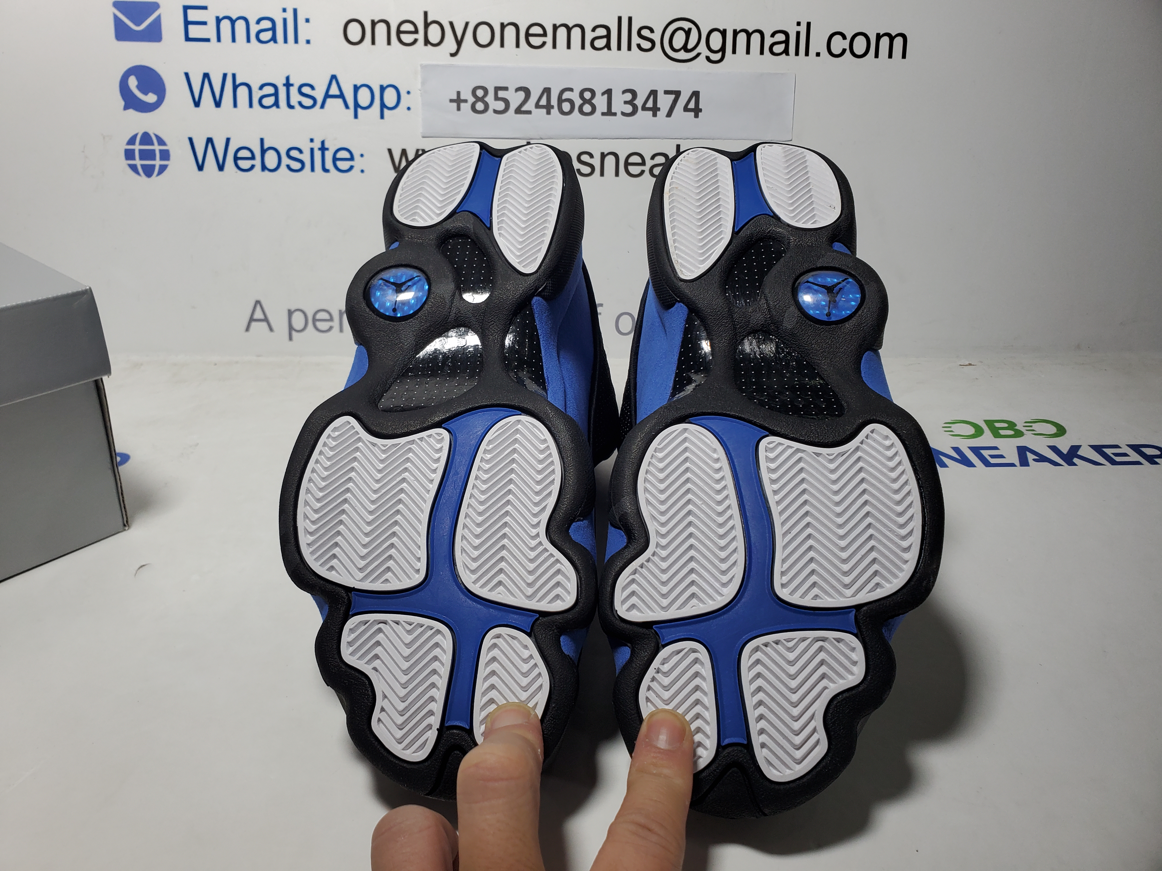 Air Jordan 13 Retro Black Hyper Royal 414571-040 review 4