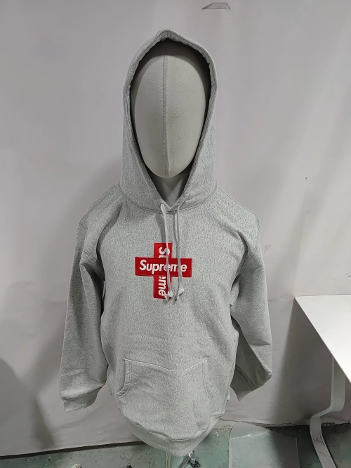 Supreme Cross Box Logo Hooded Sweatshirt Black/Grey/Red/Purple/Natural/Lemon review 