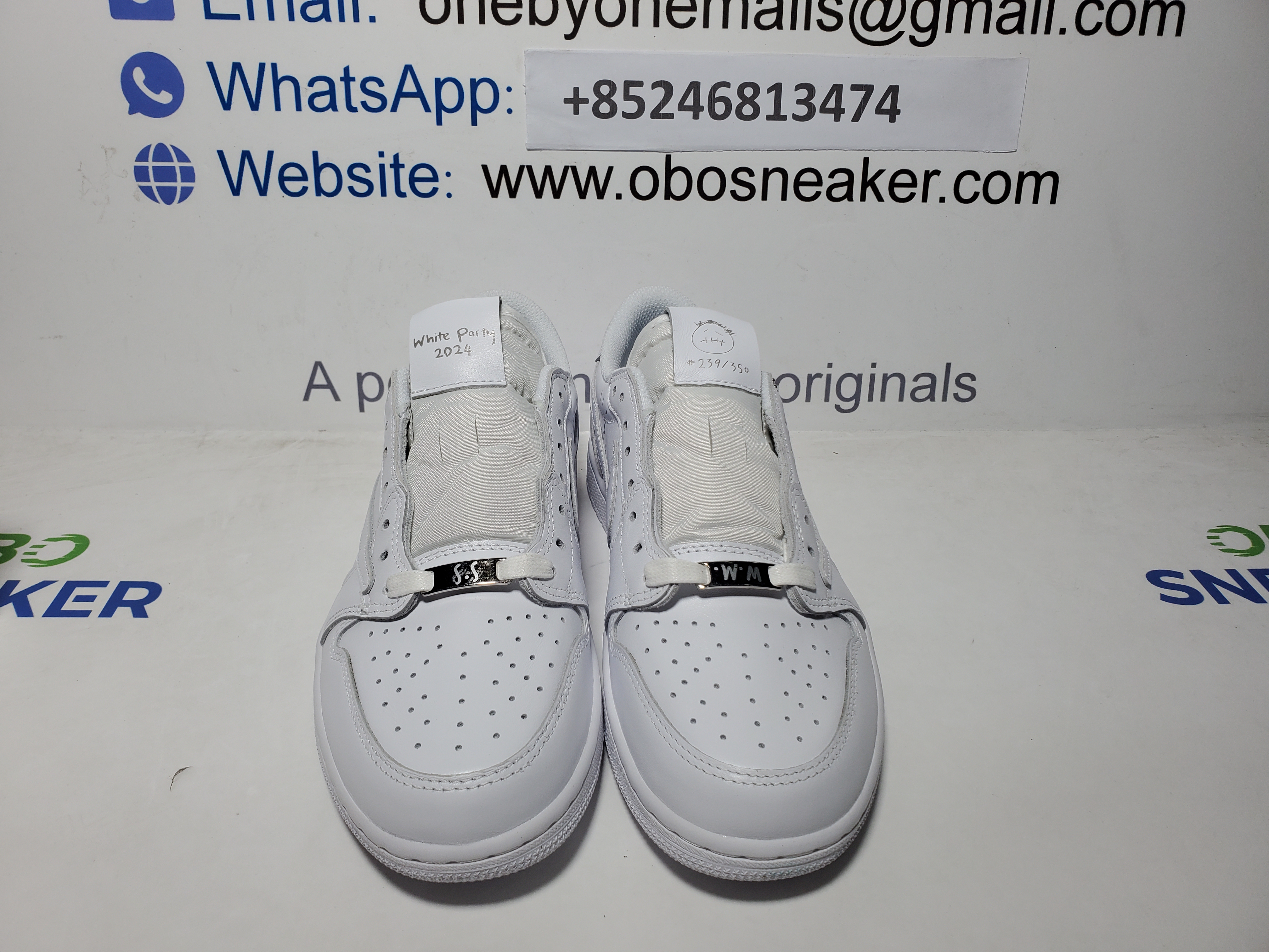 Travis Scott x Air Jordan 1 Retro Low OG SP Michael Rubin White TD1228-111 review 3