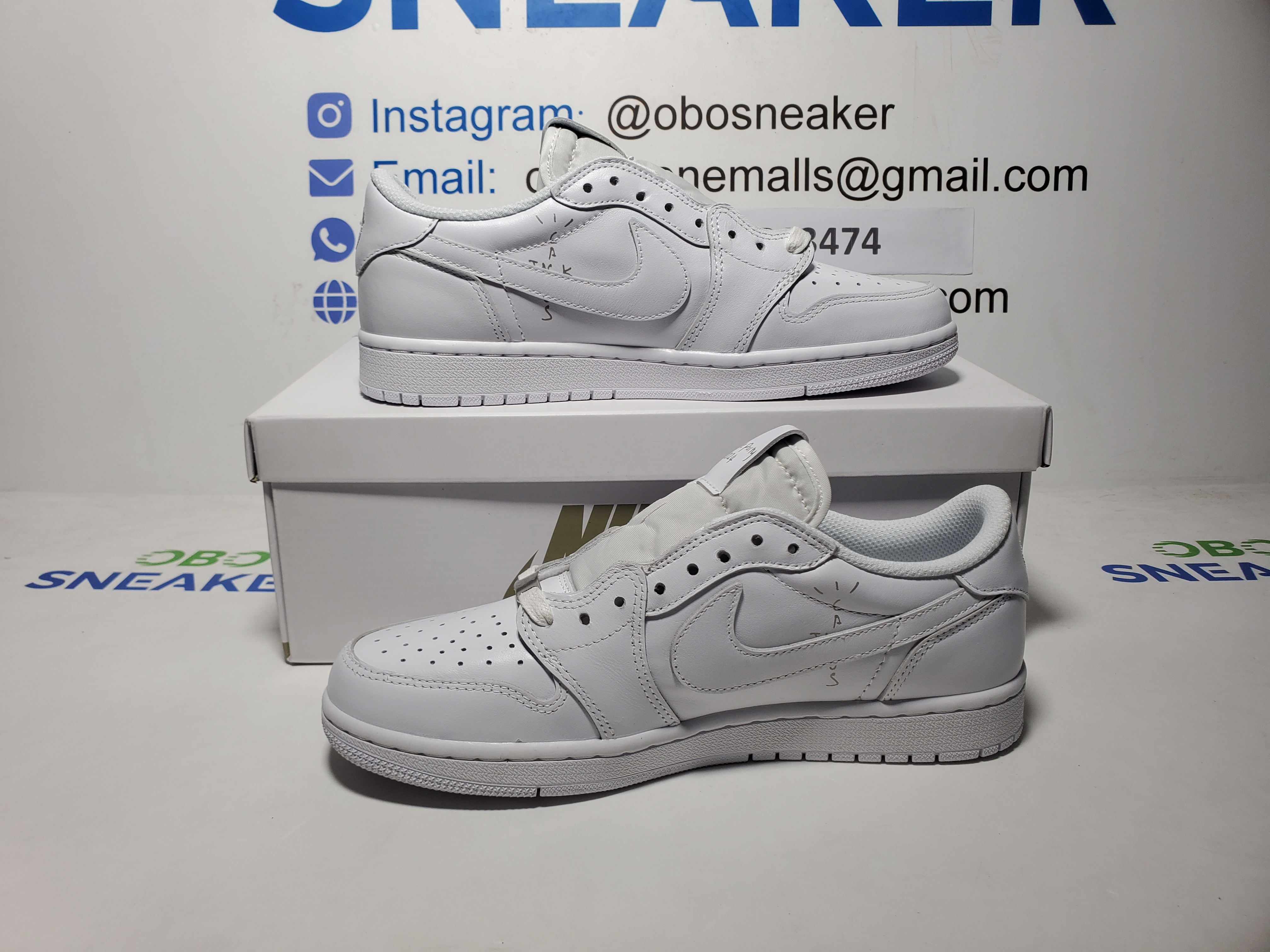 Travis Scott x Air Jordan 1 Retro Low OG SP Michael Rubin White TD1228-111 review 0