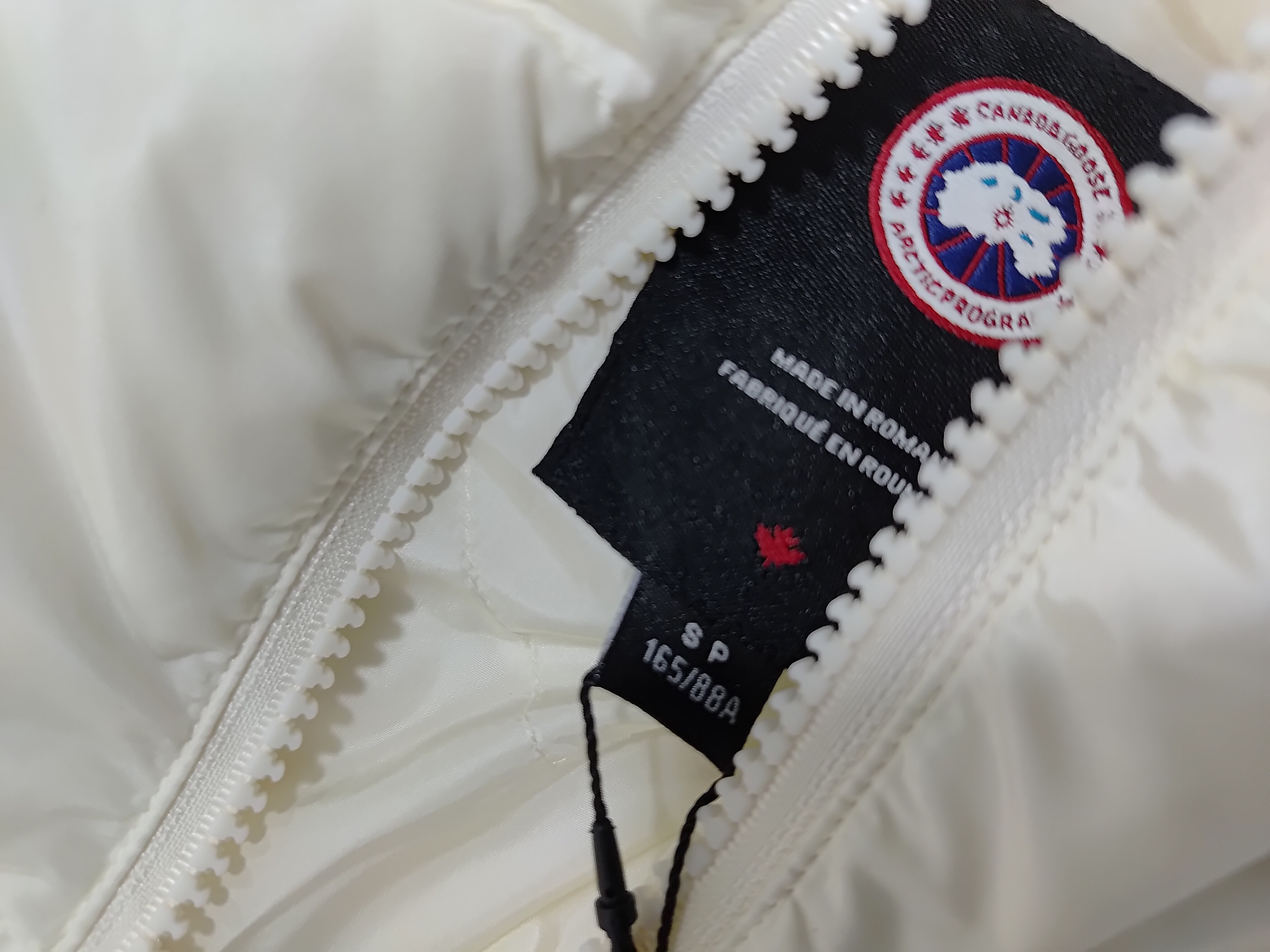 Canada Goose Hybridge Quilted Knit Jacket White review 1