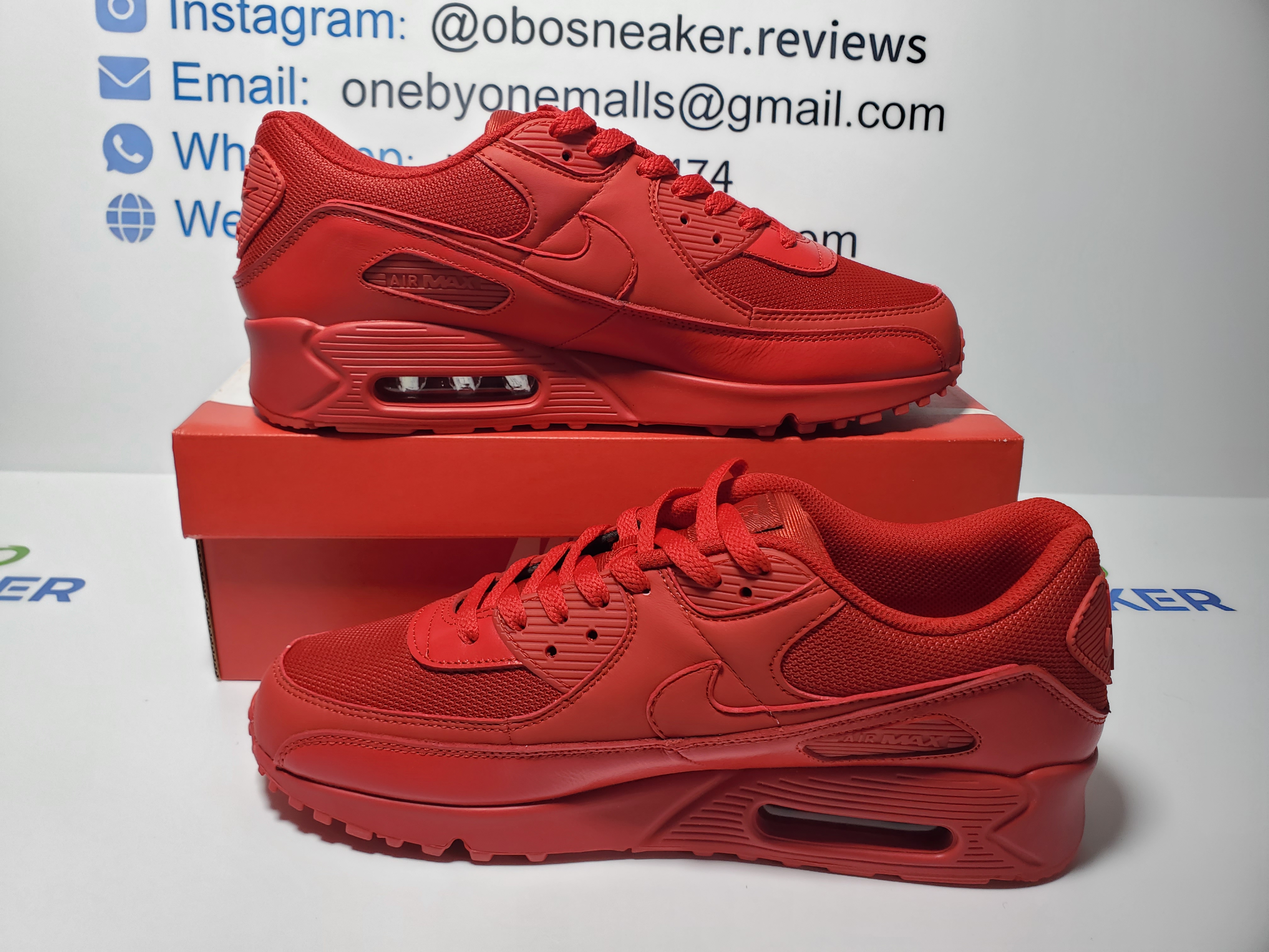 Nike Air Max 90 Triple Red CZ7918-600 review 1