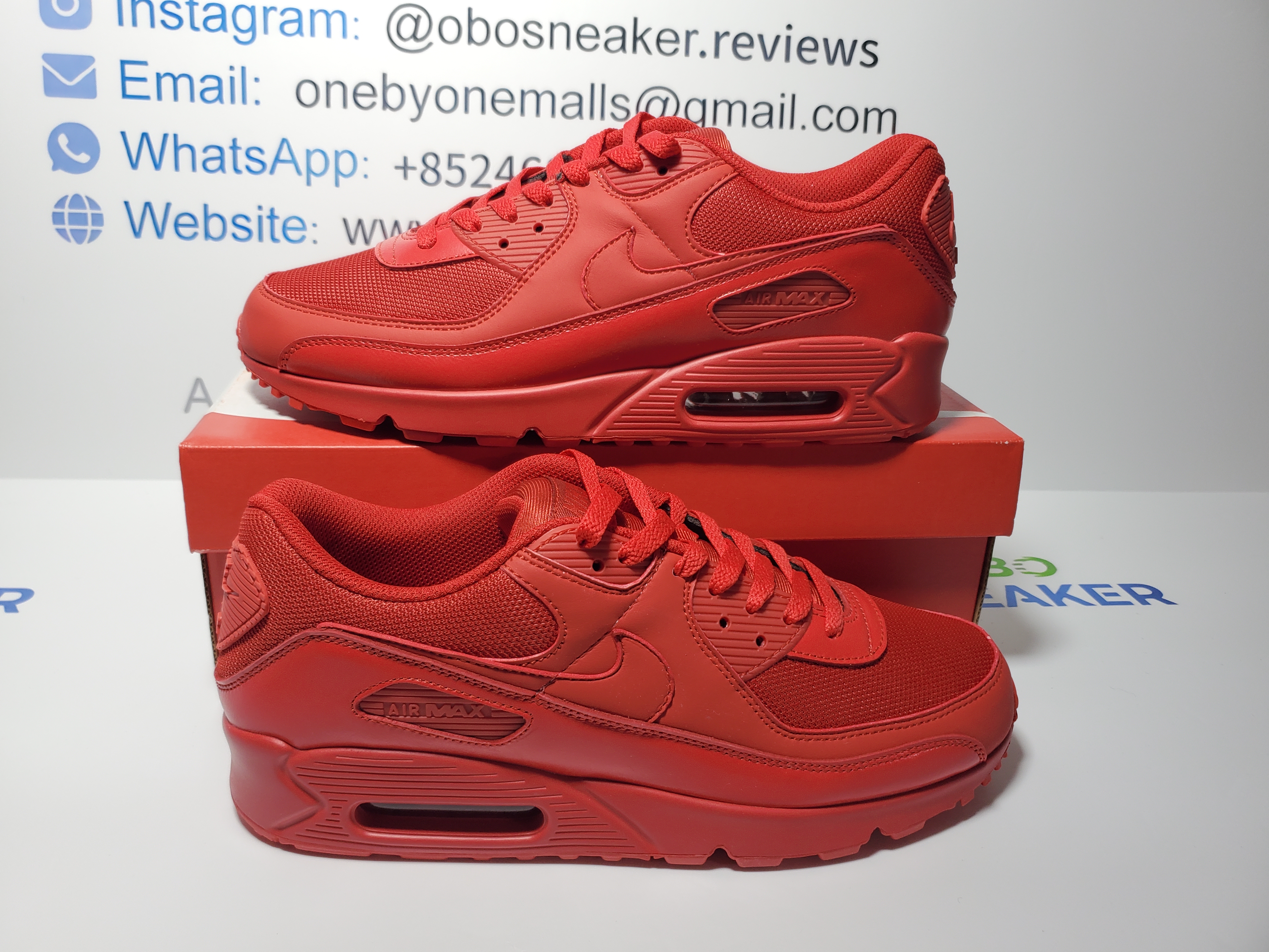Nike Air Max 90 Triple Red CZ7918-600 review 0