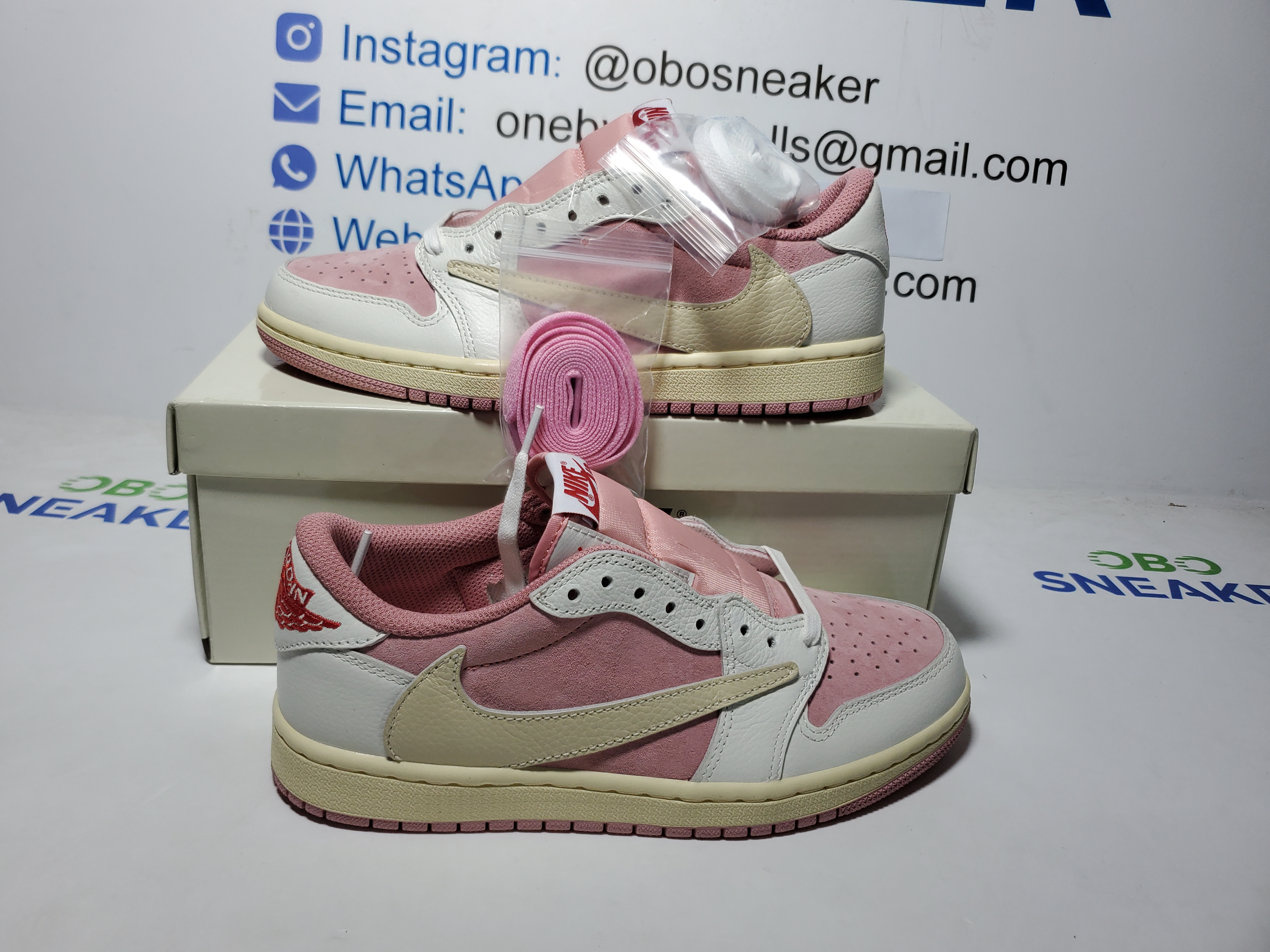Air Jordan 1 Low x Travis Scott OG White Pink  DM7866-600 review 0