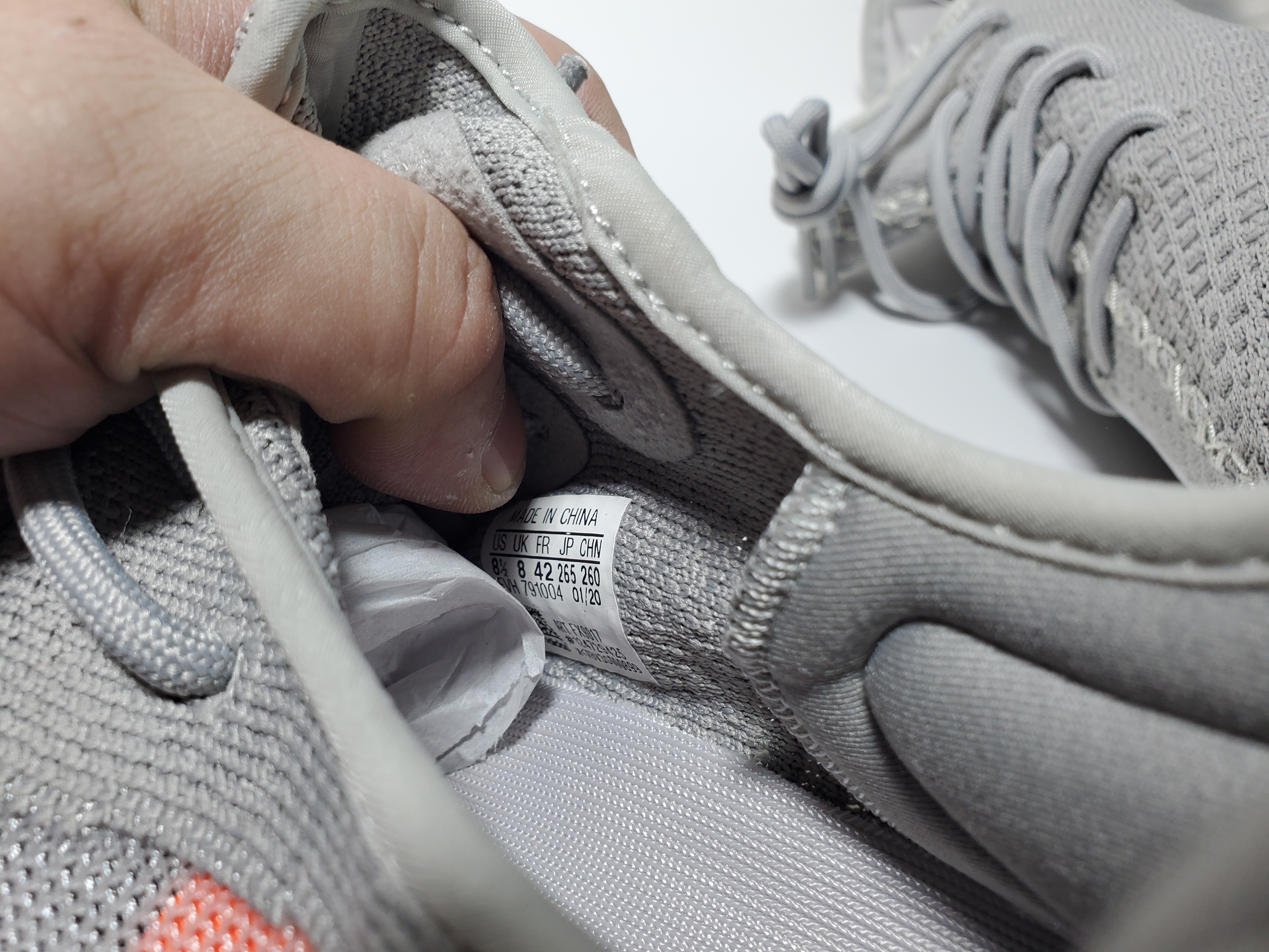 Adidas Yeezy Boost 350 V2 Tail Light FX9017  review 5