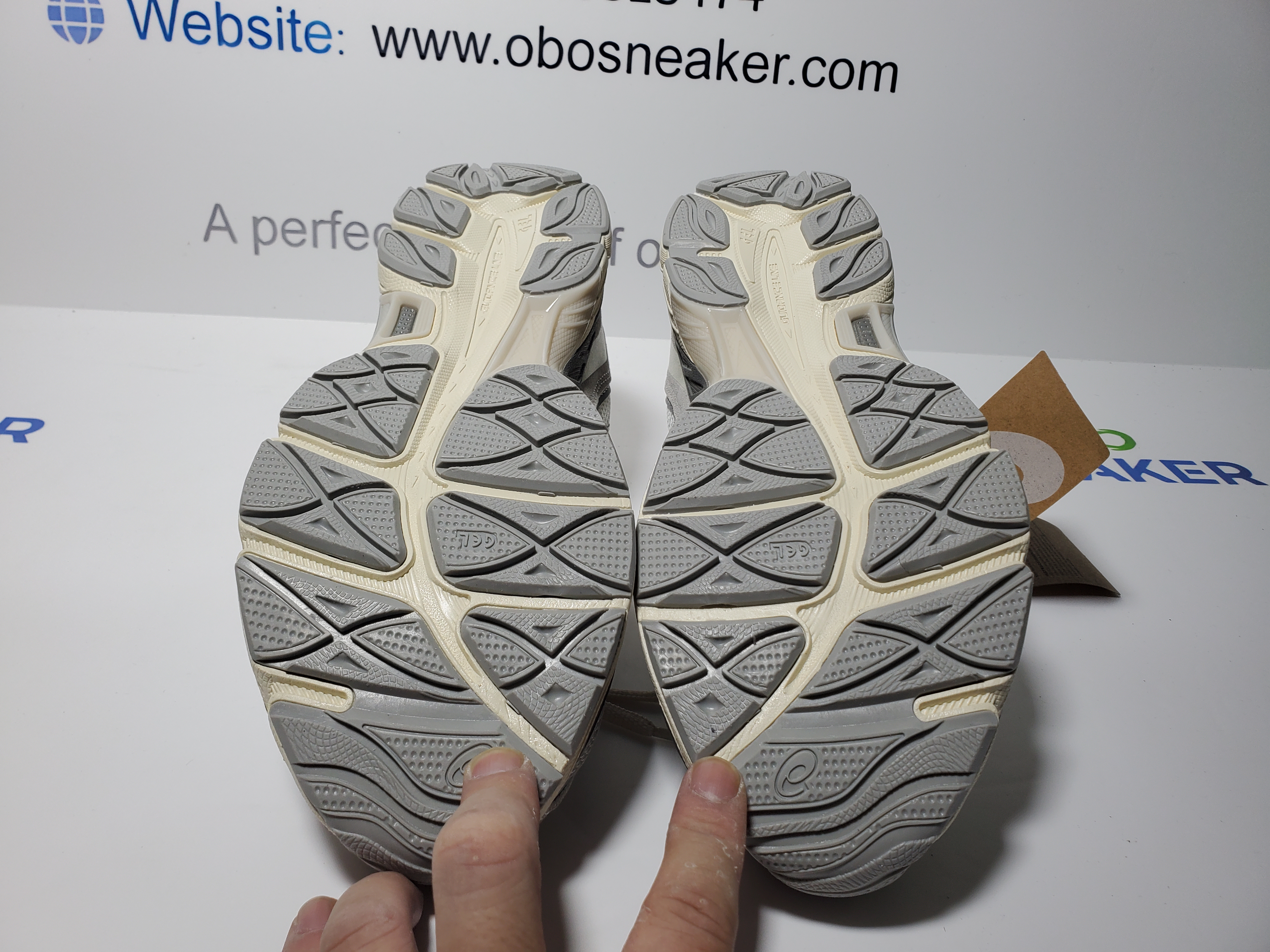 ASICS GEL-NYC Men Cream Oyster Grey review 4