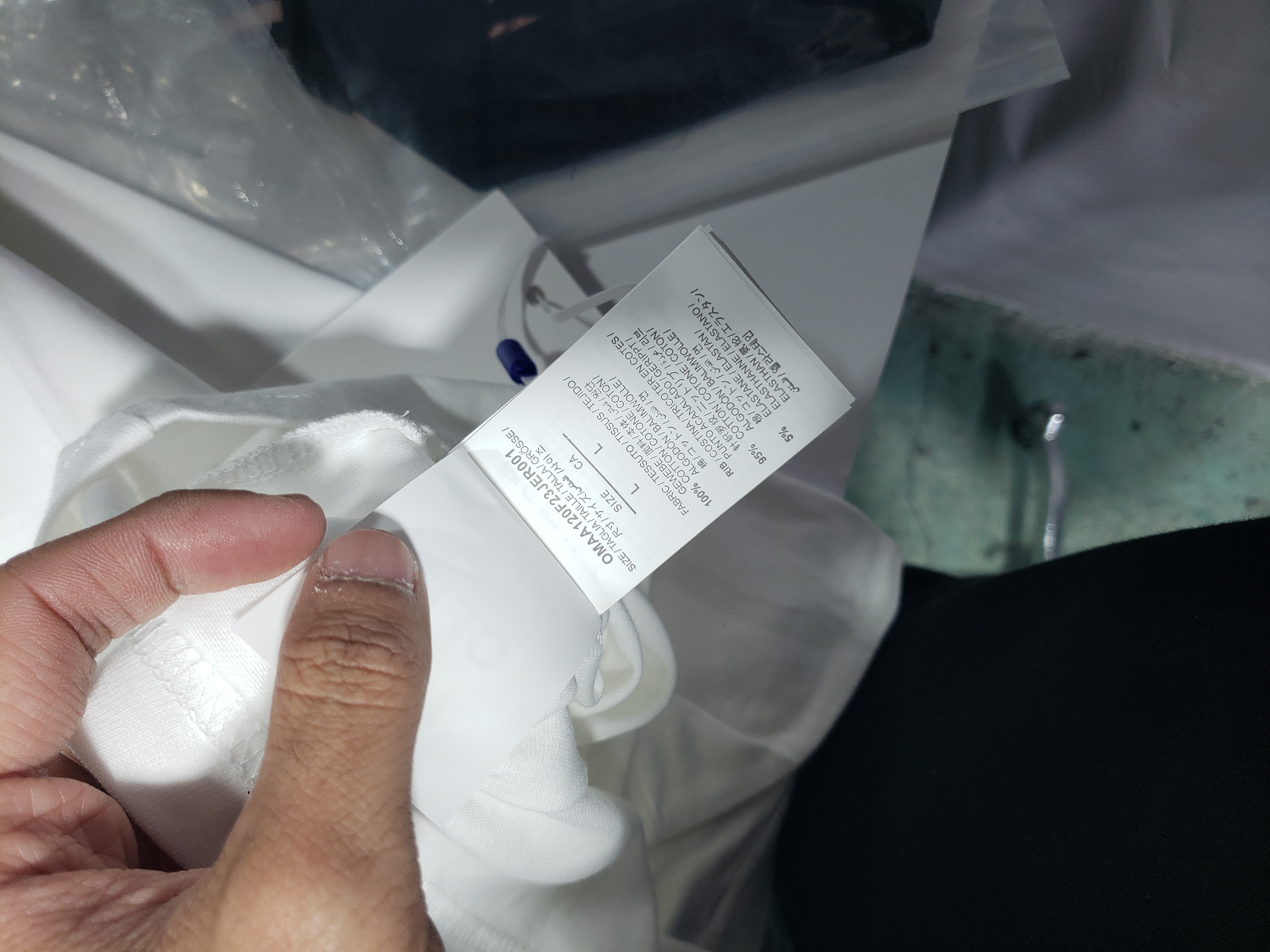 Off-White T-shirt YL#6120 review 1