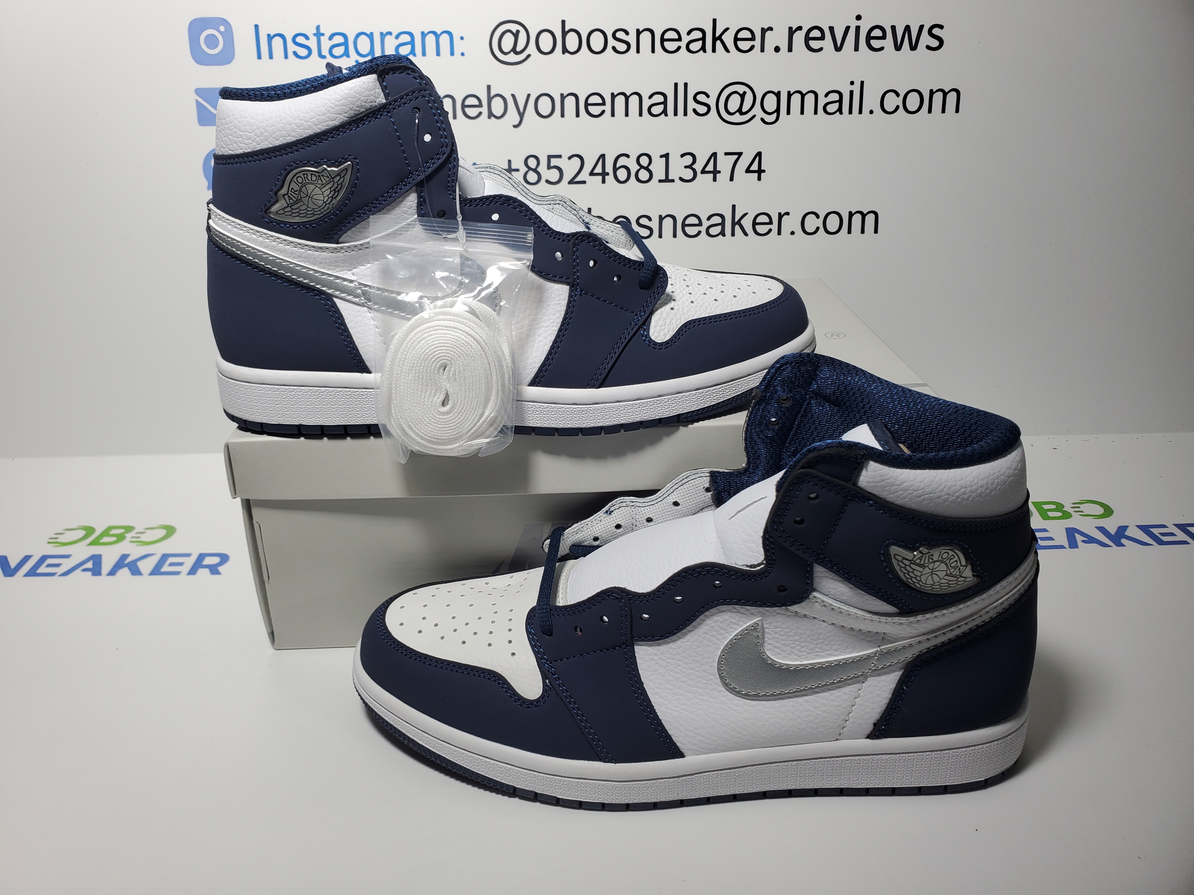  TOP Version Air Jordan 1 High OG Japan Midnight Navy DC1788-100 review 1