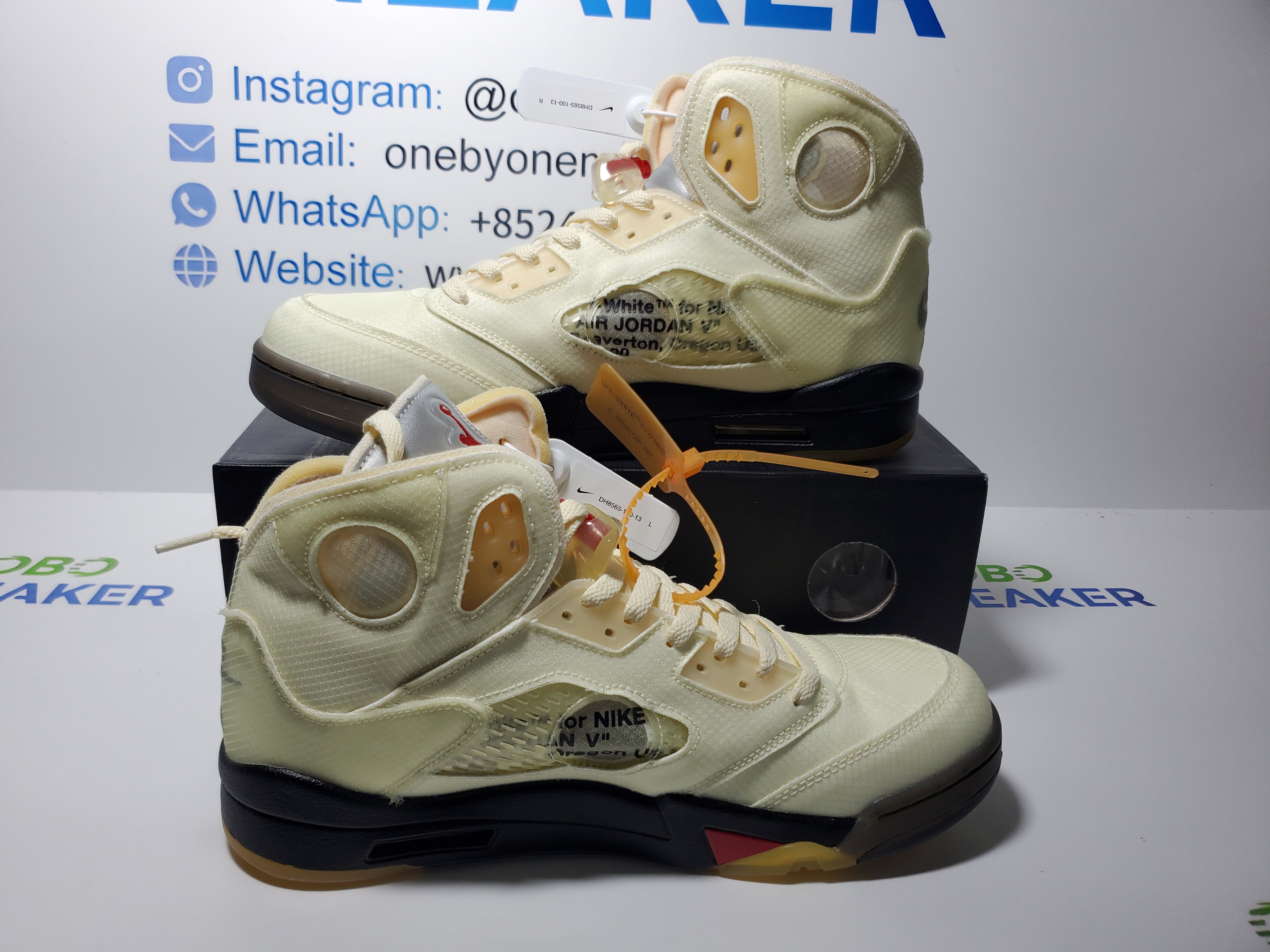 Air Jordan 5 Retro Off-White Sail DH8565-100 review Obosneaker 00