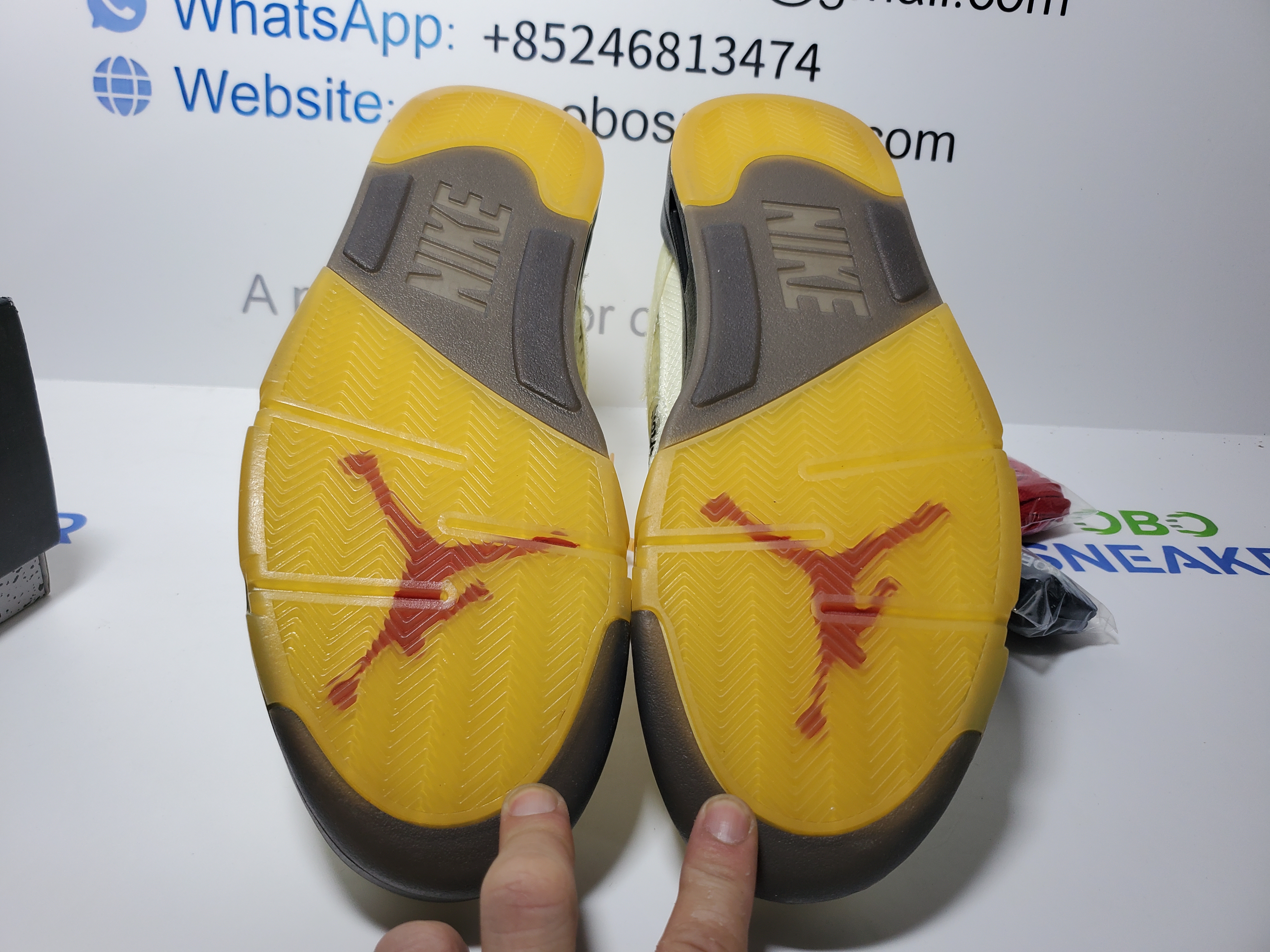 Air Jordan 5 Retro Off-White Sail DH8565-100 review Obosneaker 04