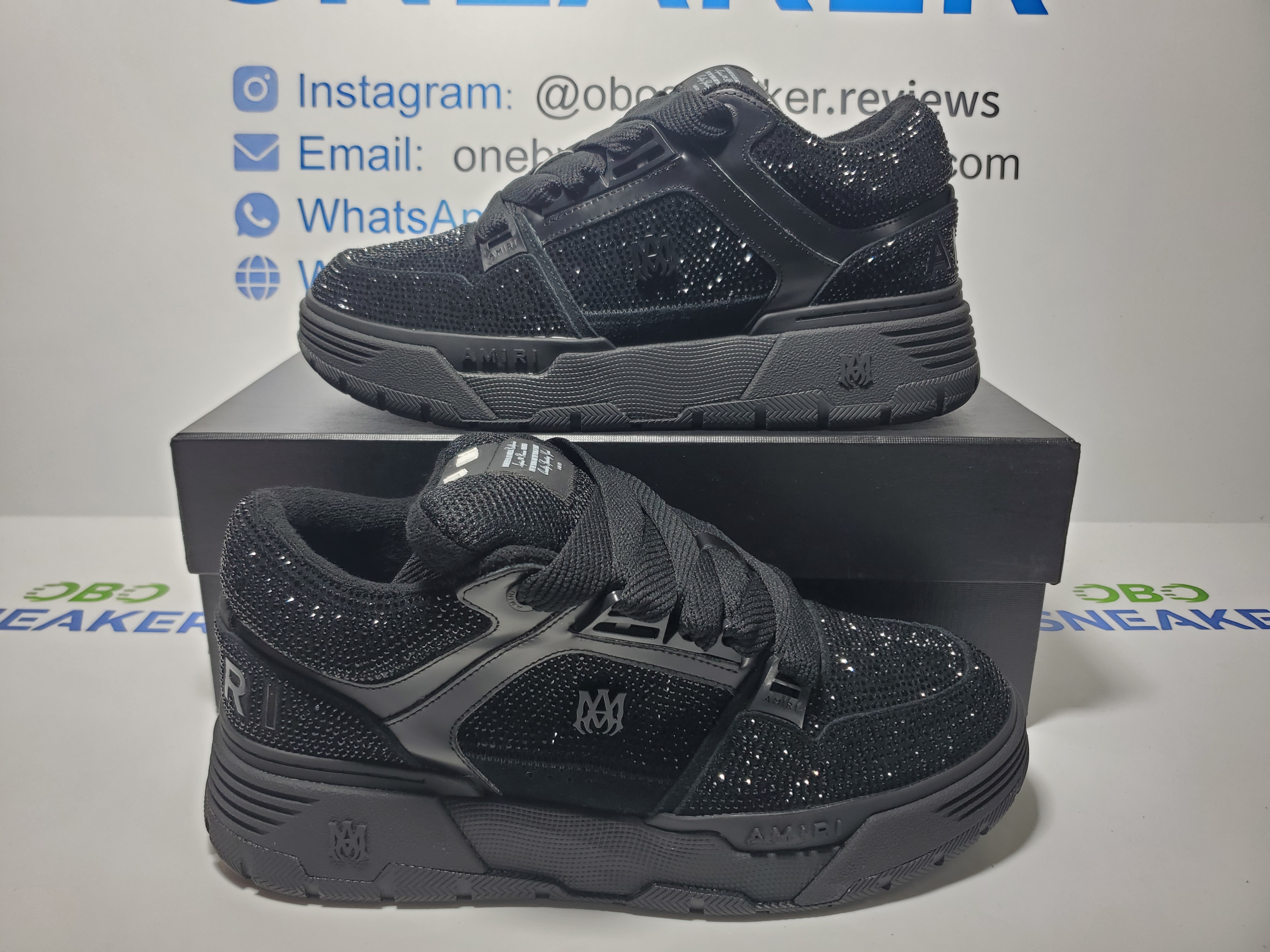 AMIRI MA-1 Vlack Diamond review 5