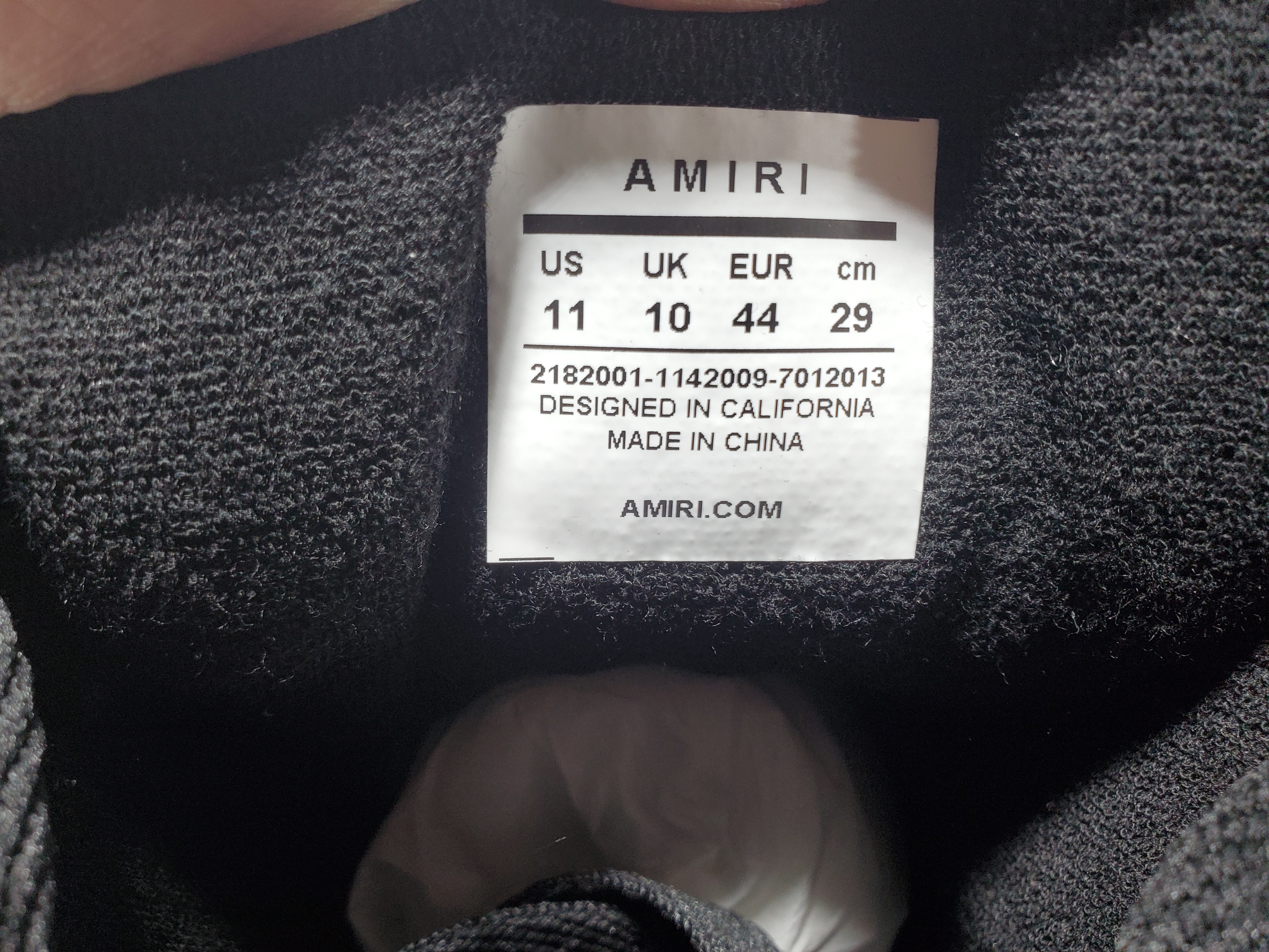 AMIRI MA-1 Vlack Diamond review 3