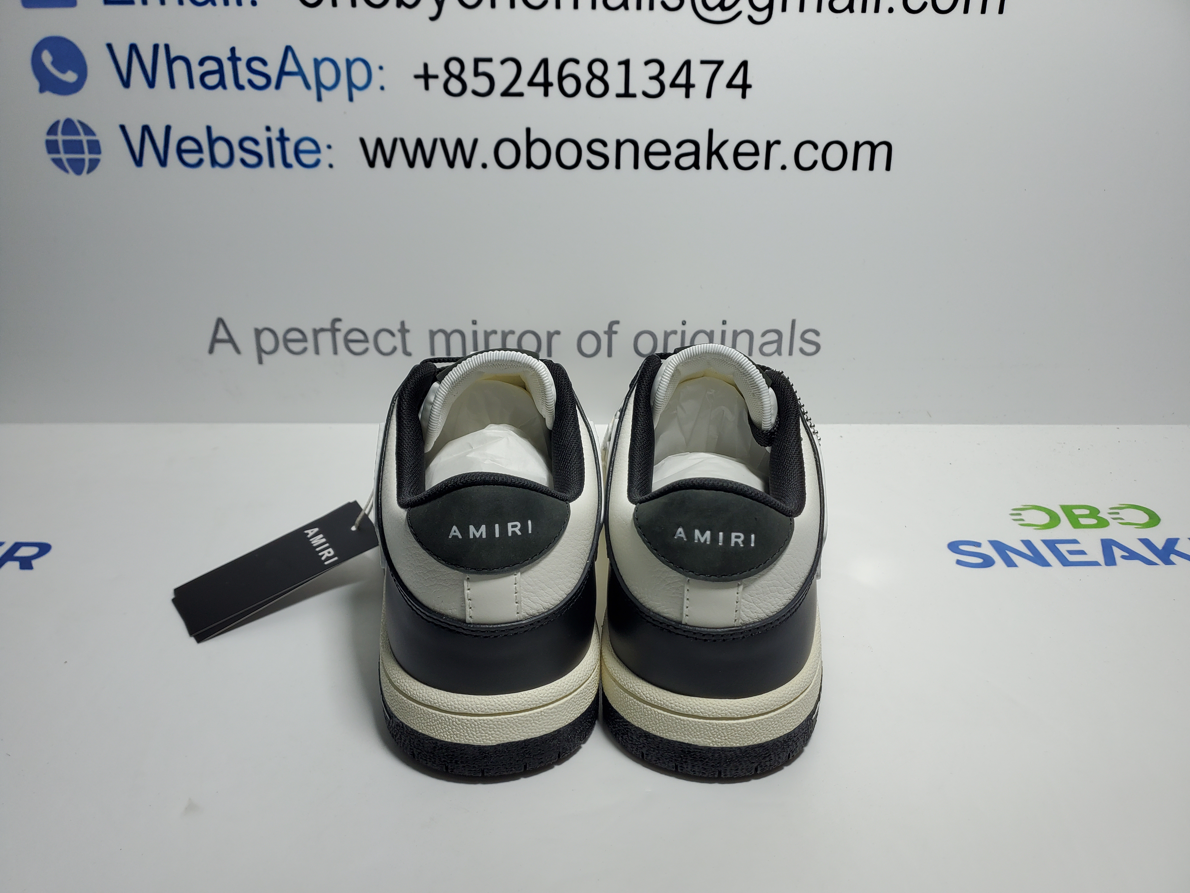 AMIRI MA-1 Skel Top Low White Black White MFS002-004 review 1