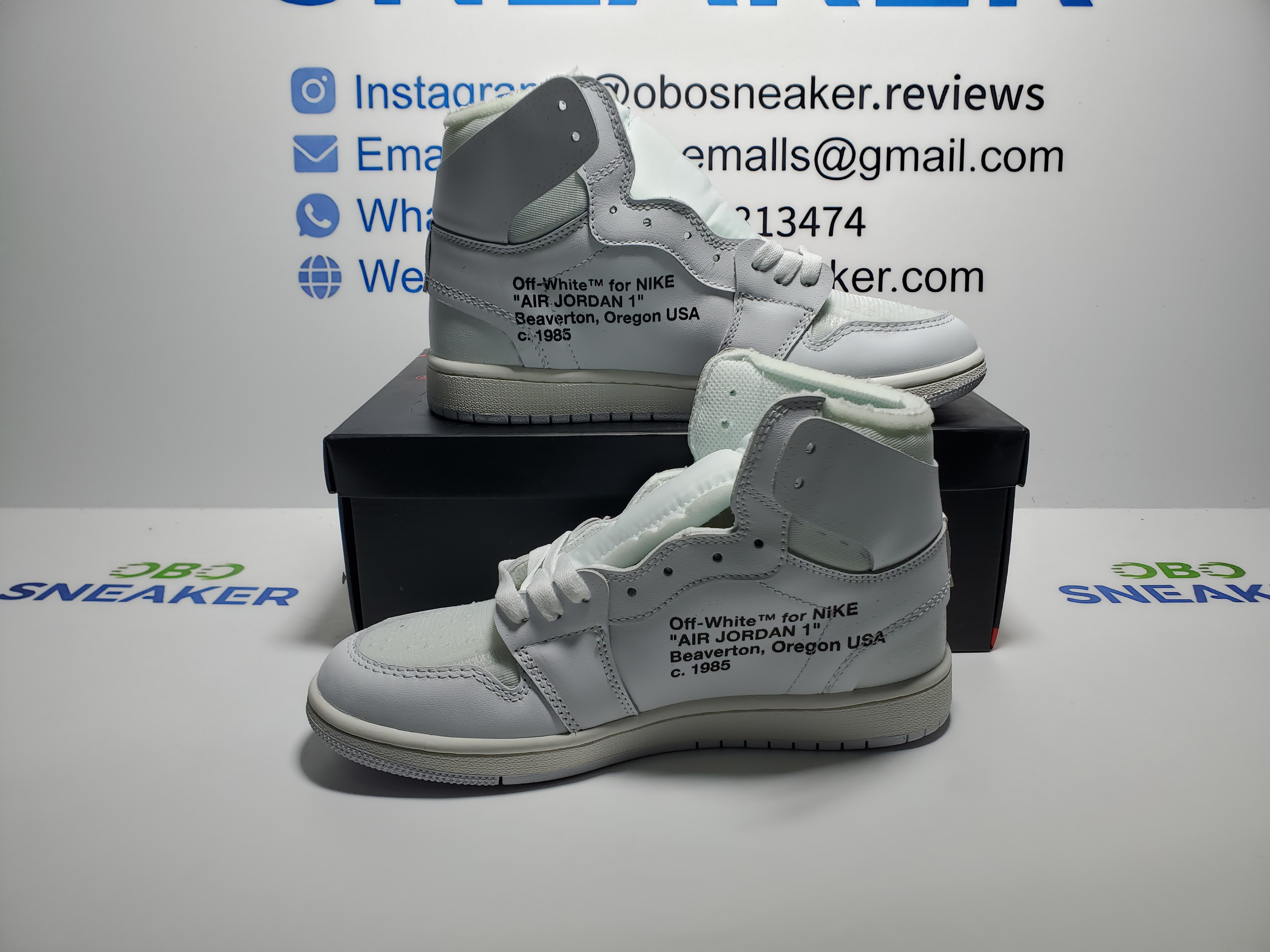 Air Jordan 1 Retro High Off-White White AQ0818-100 review 0