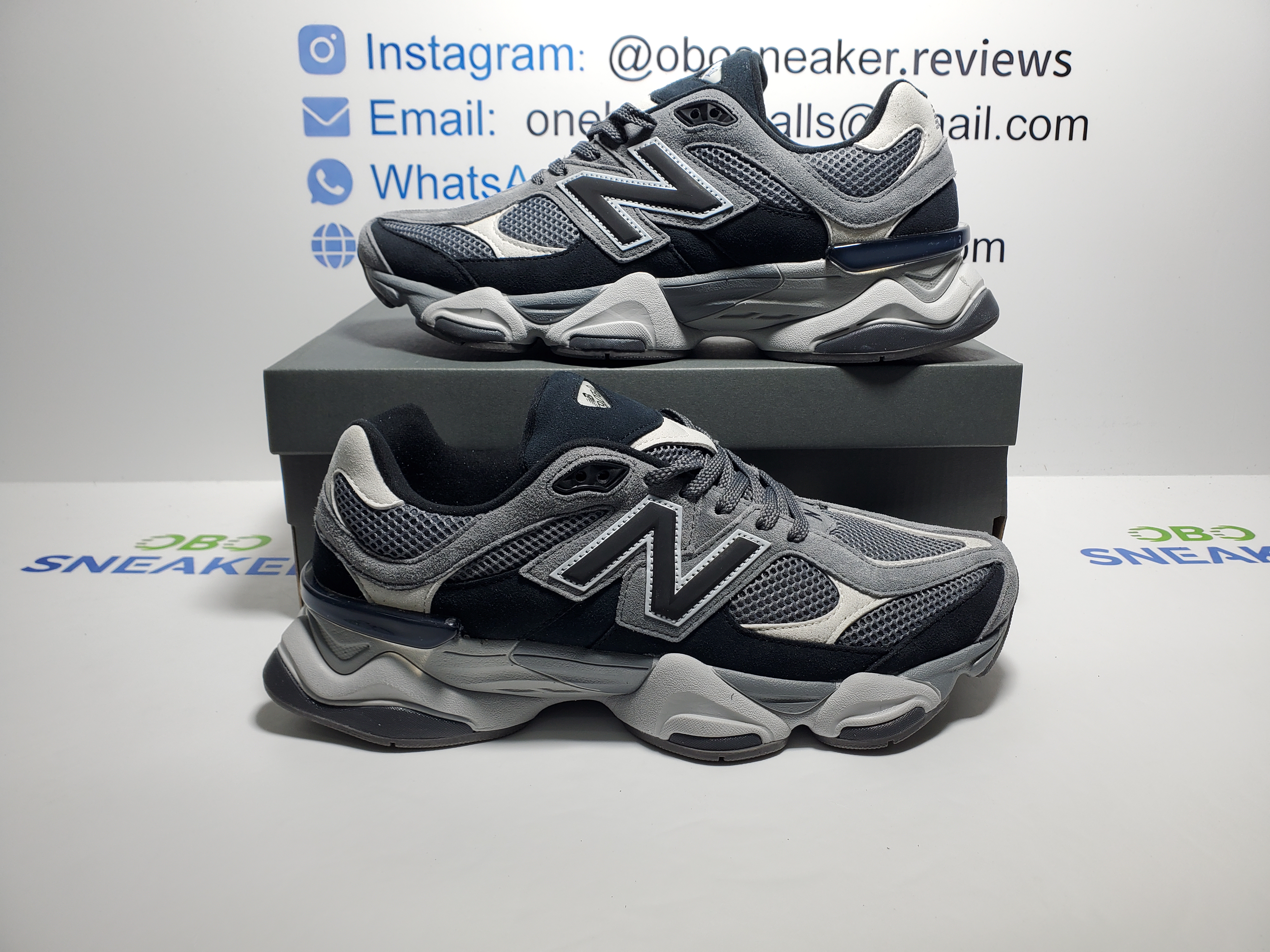 New Balance 9060 Black Castlerock U9060ERA review Obosneaker 05