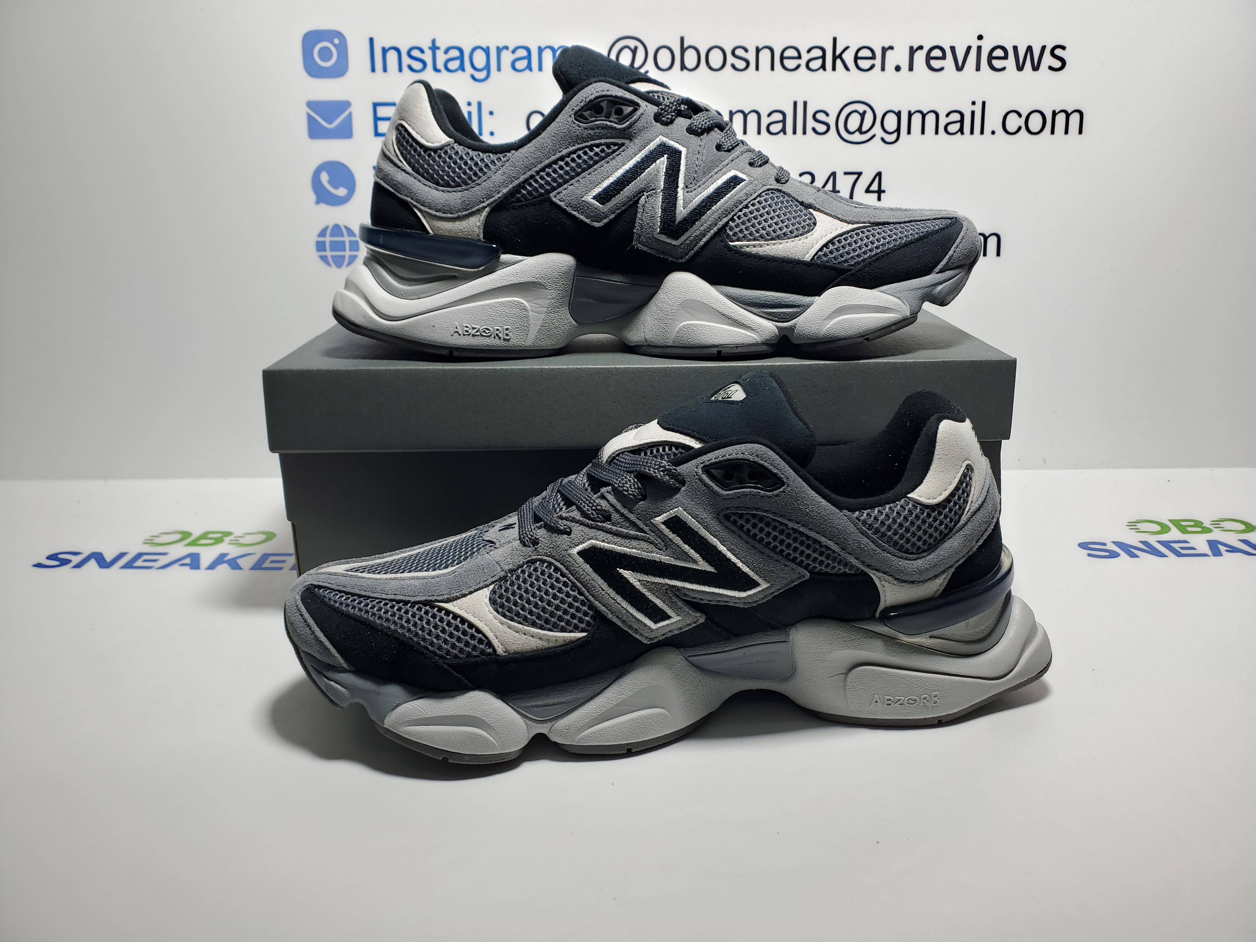 New Balance 9060 Black Castlerock U9060ERA review Obosneaker 00