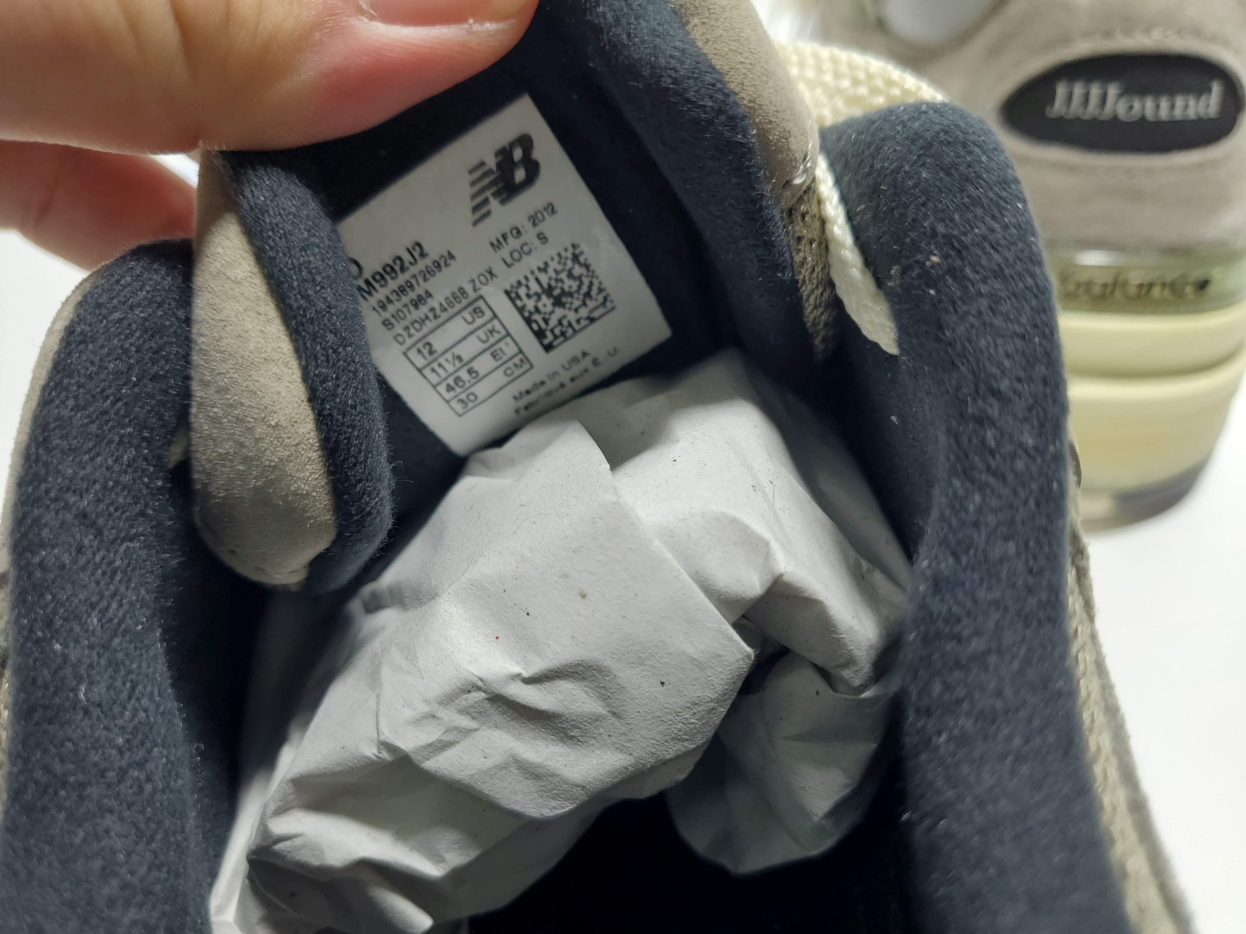 New Balance 992 JJJJound Grey M992J2 review 2