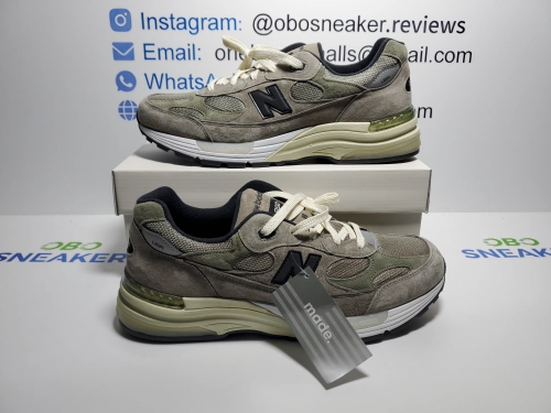 New Balance 992 JJJJound Grey M992J2 review 
