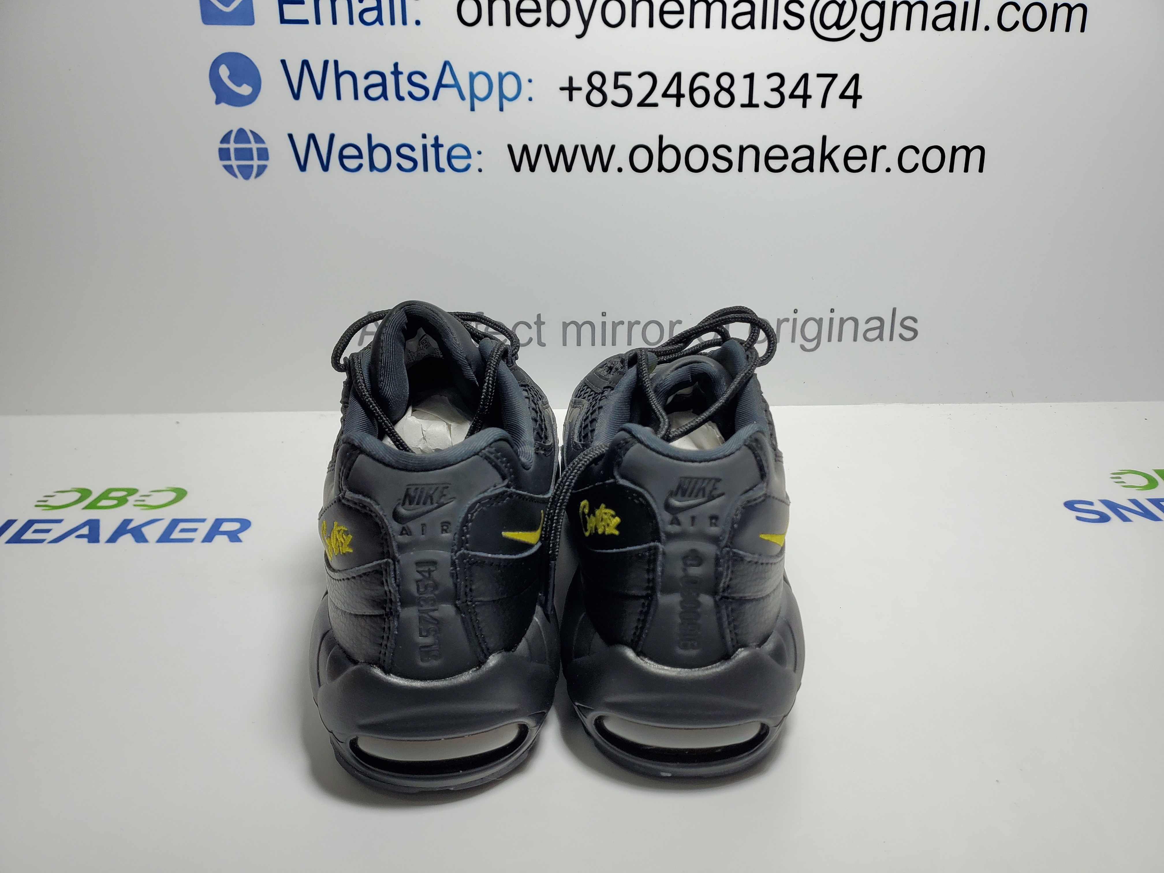 Nike Air Max 95 x Corteiz Black Tour Yellow FB2709-003 review 1