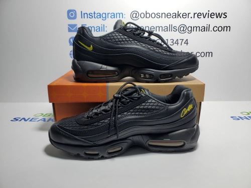 Nike Air Max 95 x Corteiz Black Tour Yellow FB2709-003 review 