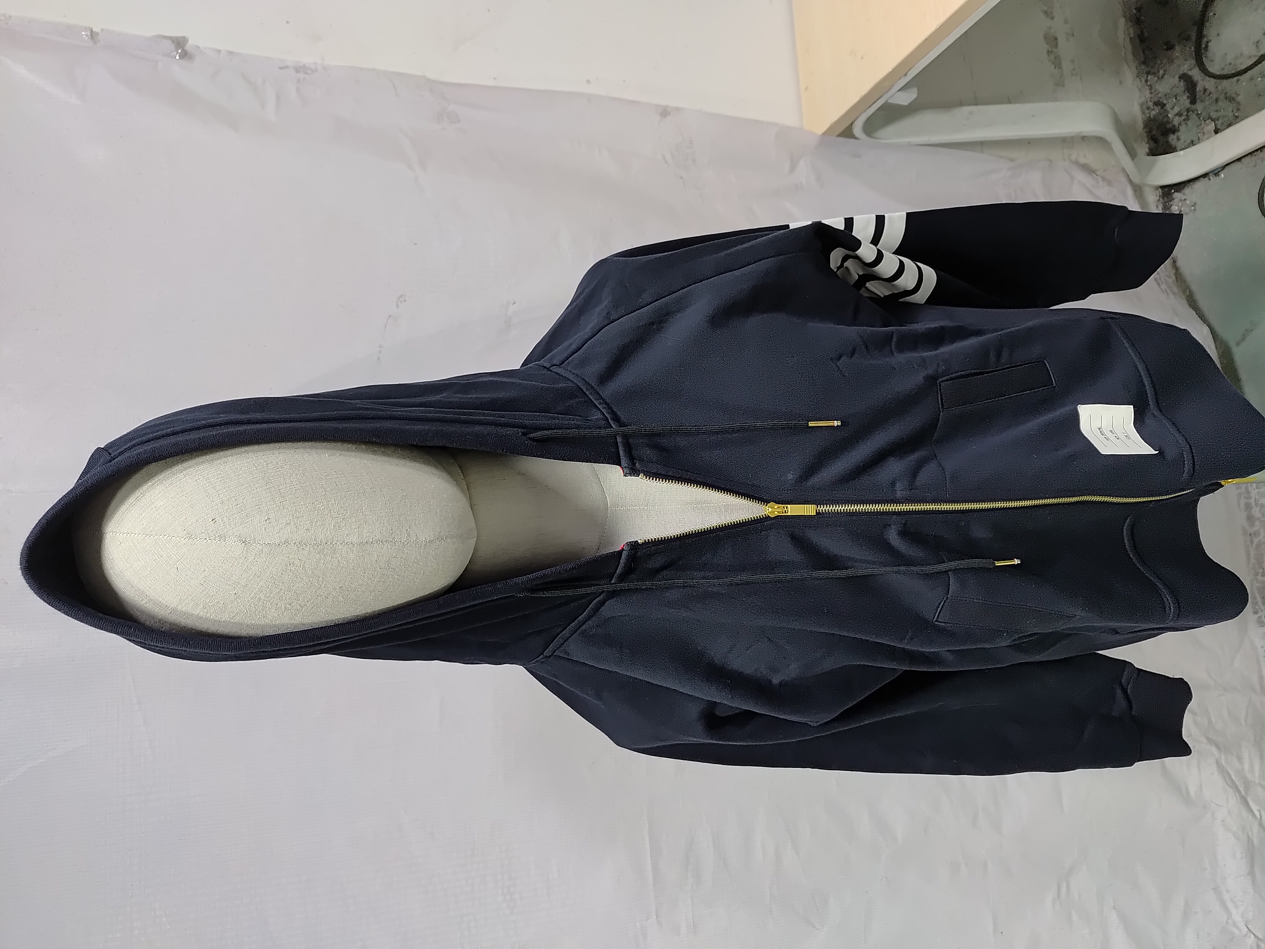 Thom Browne Classic Zip Hoodie Blue review Obosneaker 00