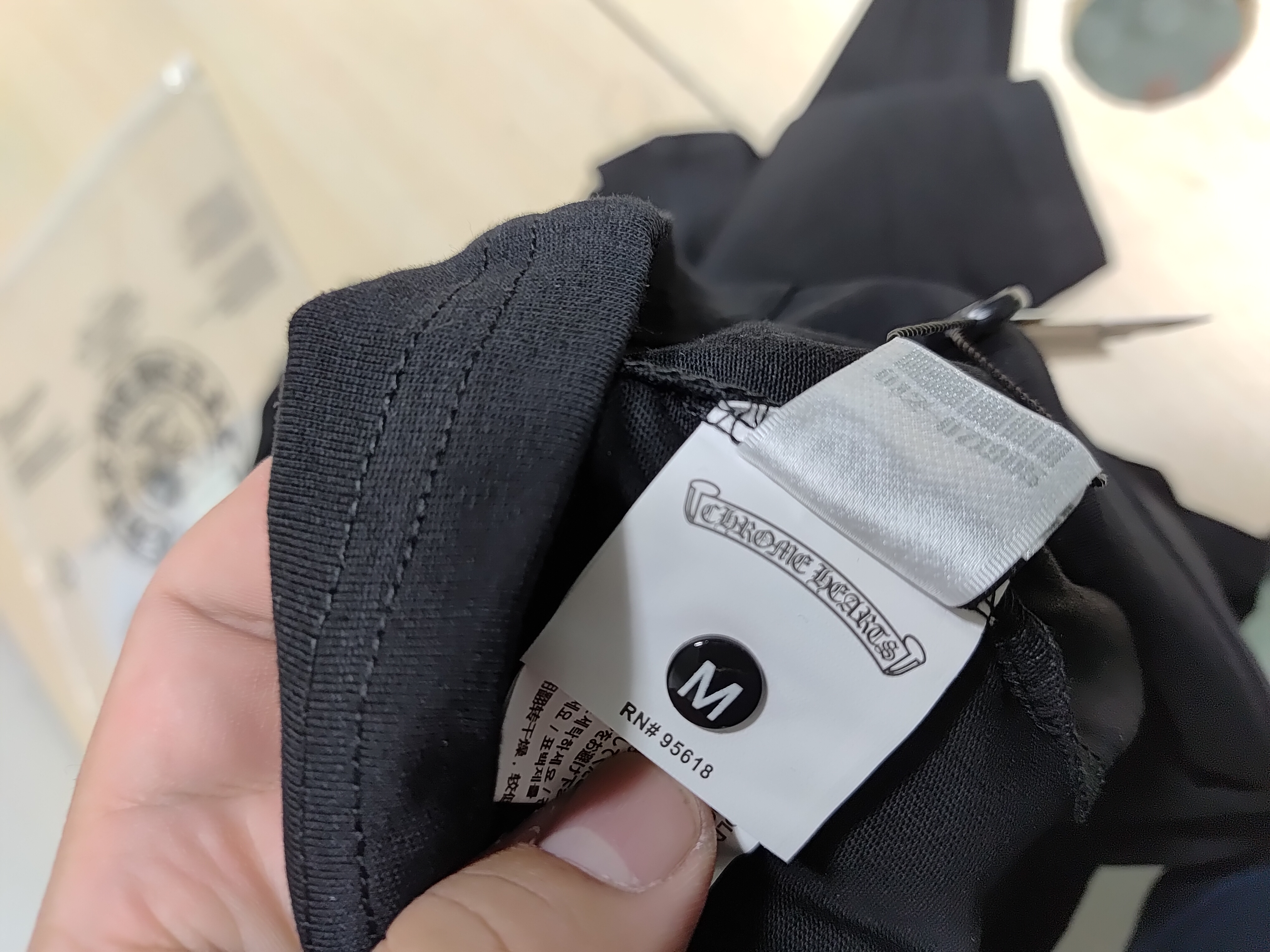 Chrome Hearts T-shirt YL#2208 Black/White review 2