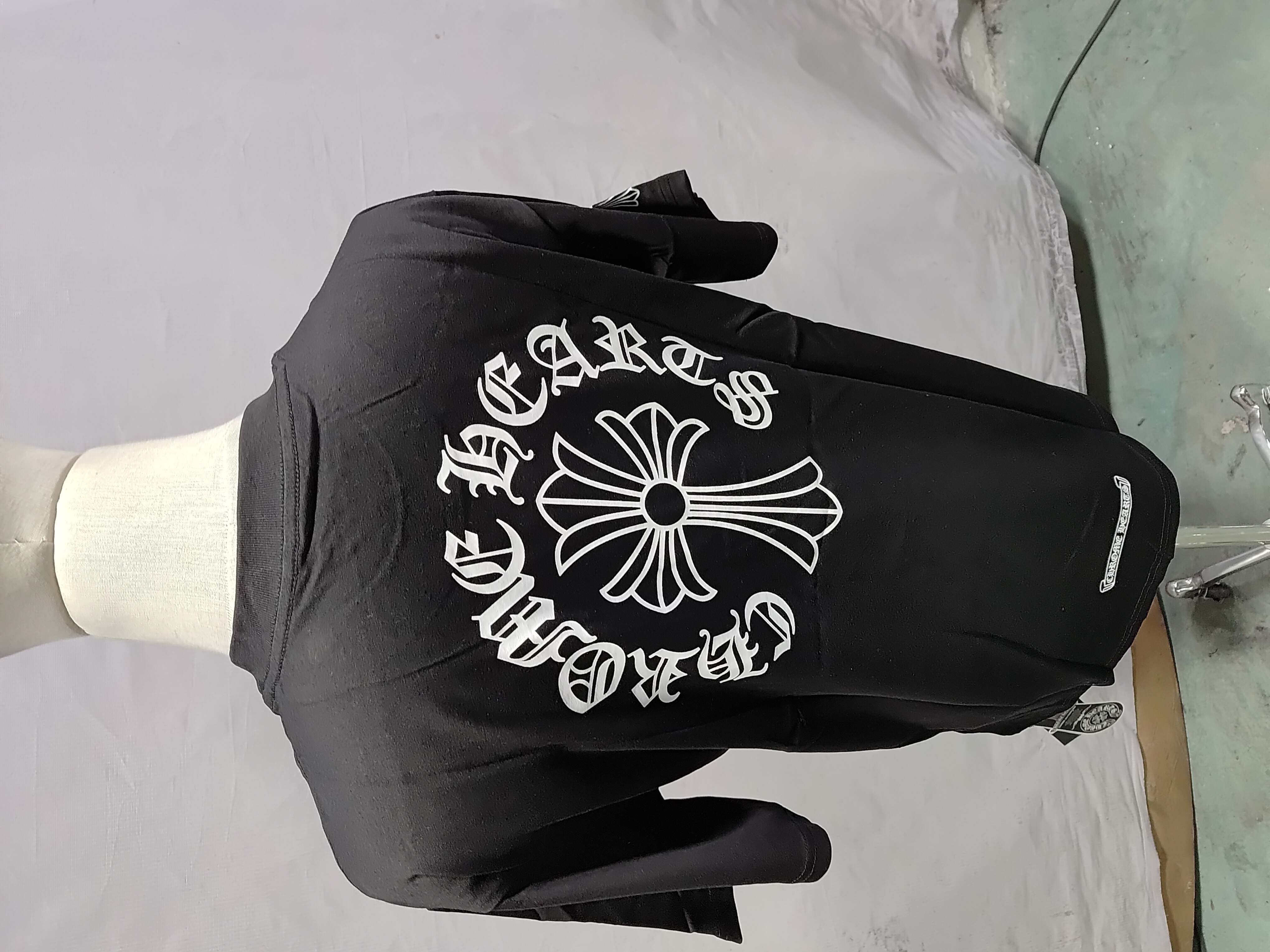 Chrome Hearts T-shirt YL#2208 Black/White review 1