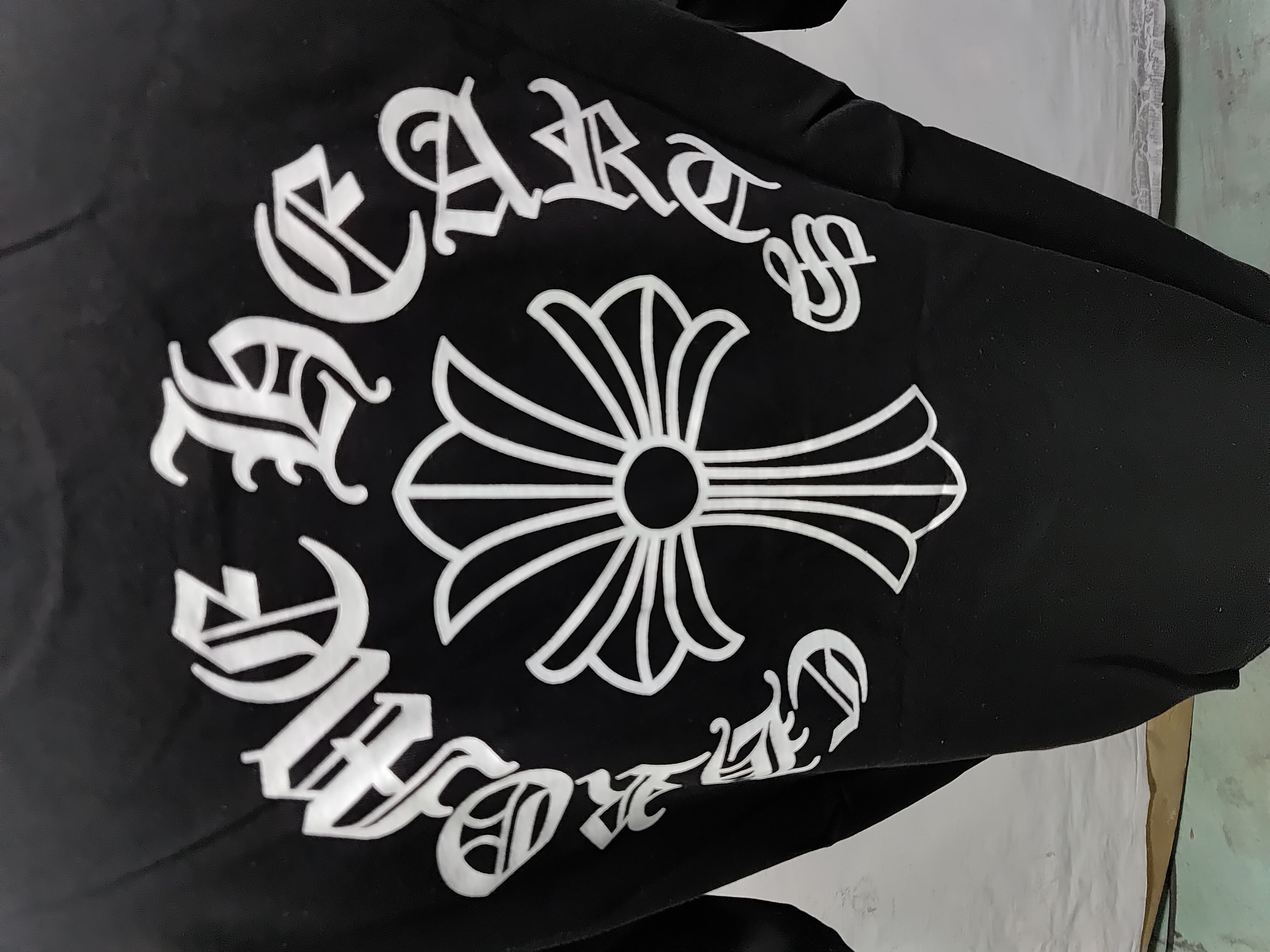 Chrome Hearts T-shirt YL#2208 Black/White review 5