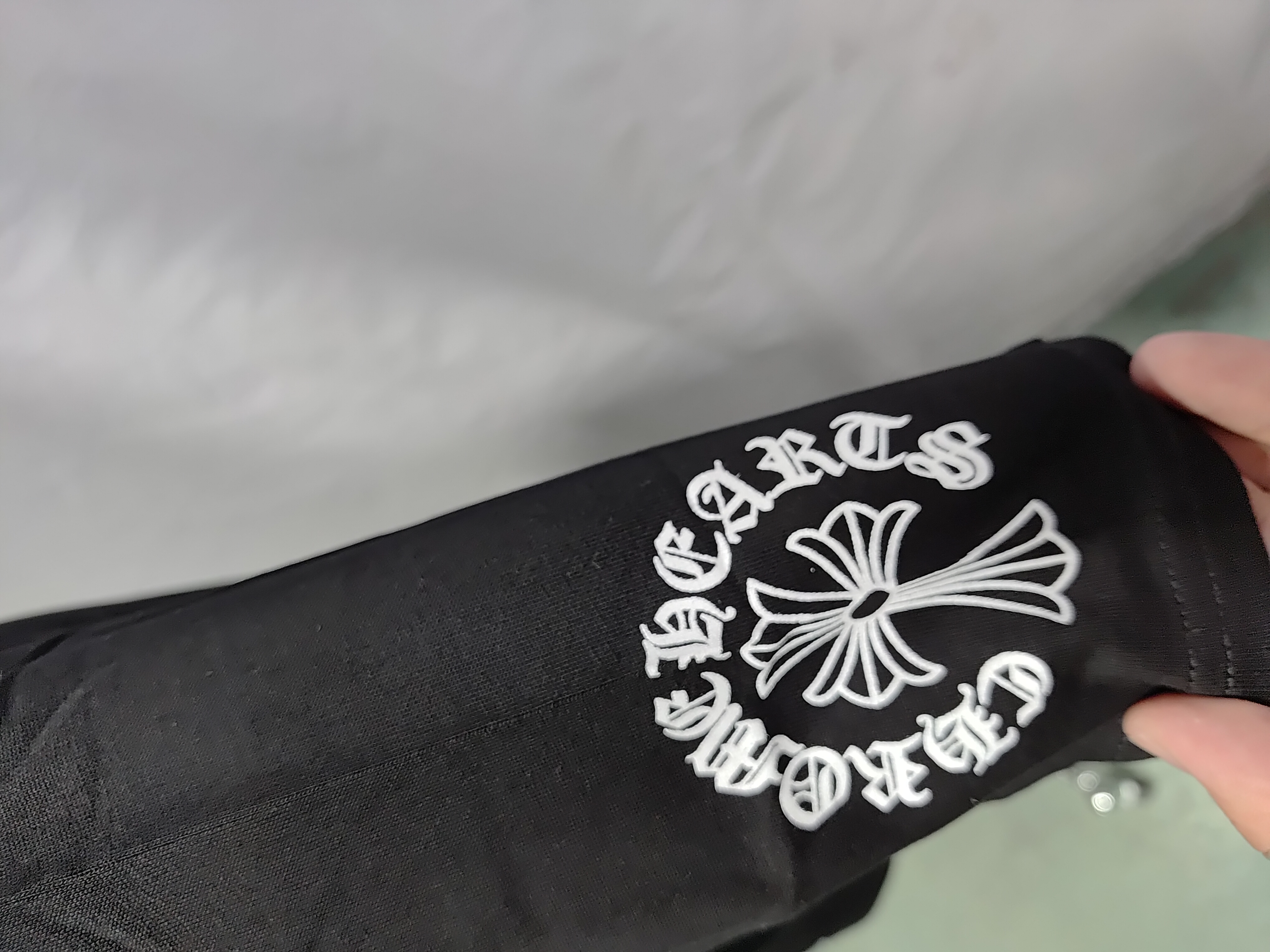 Chrome Hearts T-shirt YL#2208 Black/White review 6
