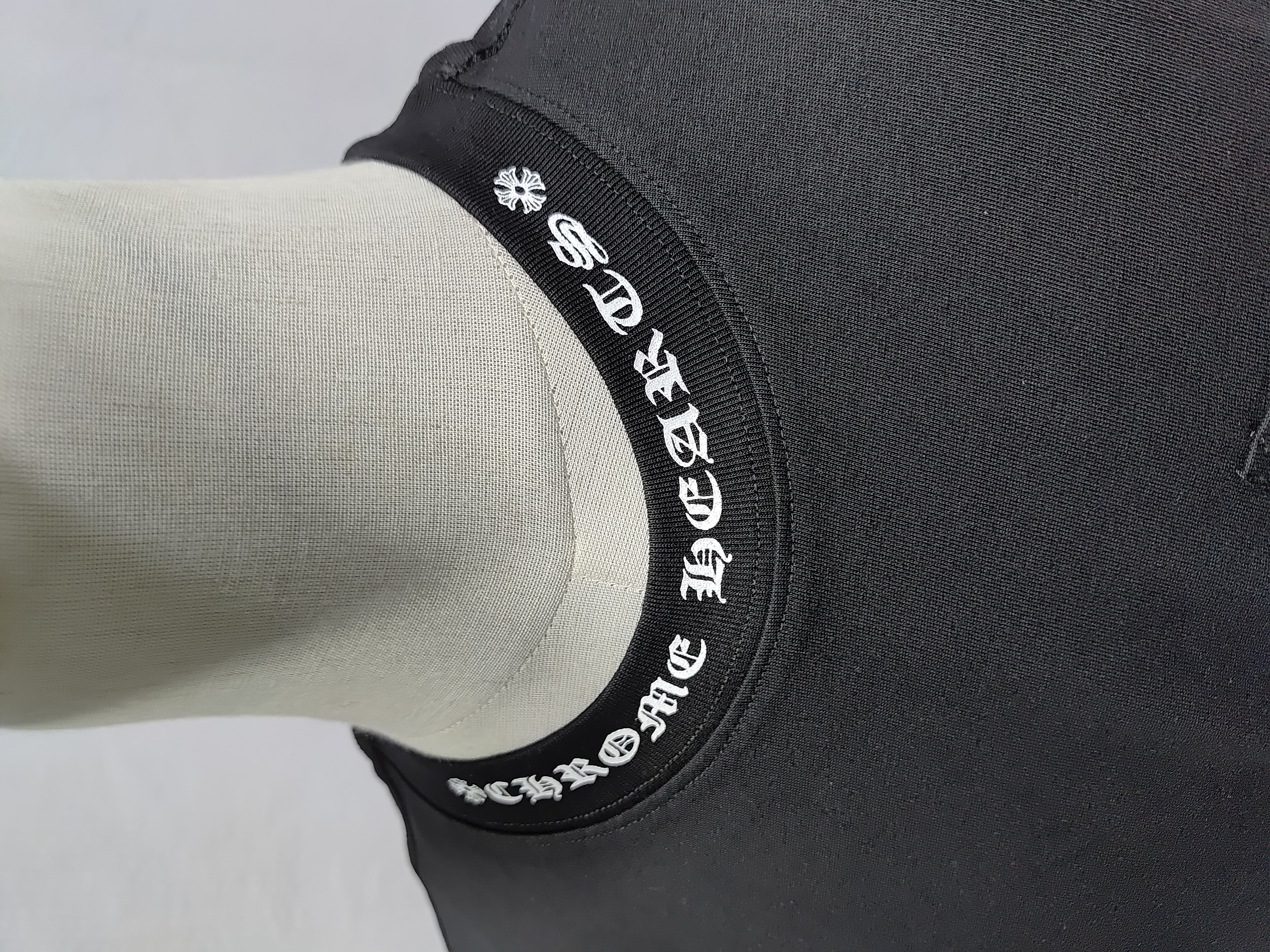 Chrome Hearts T-shirt YL#2208 Black/White review 3