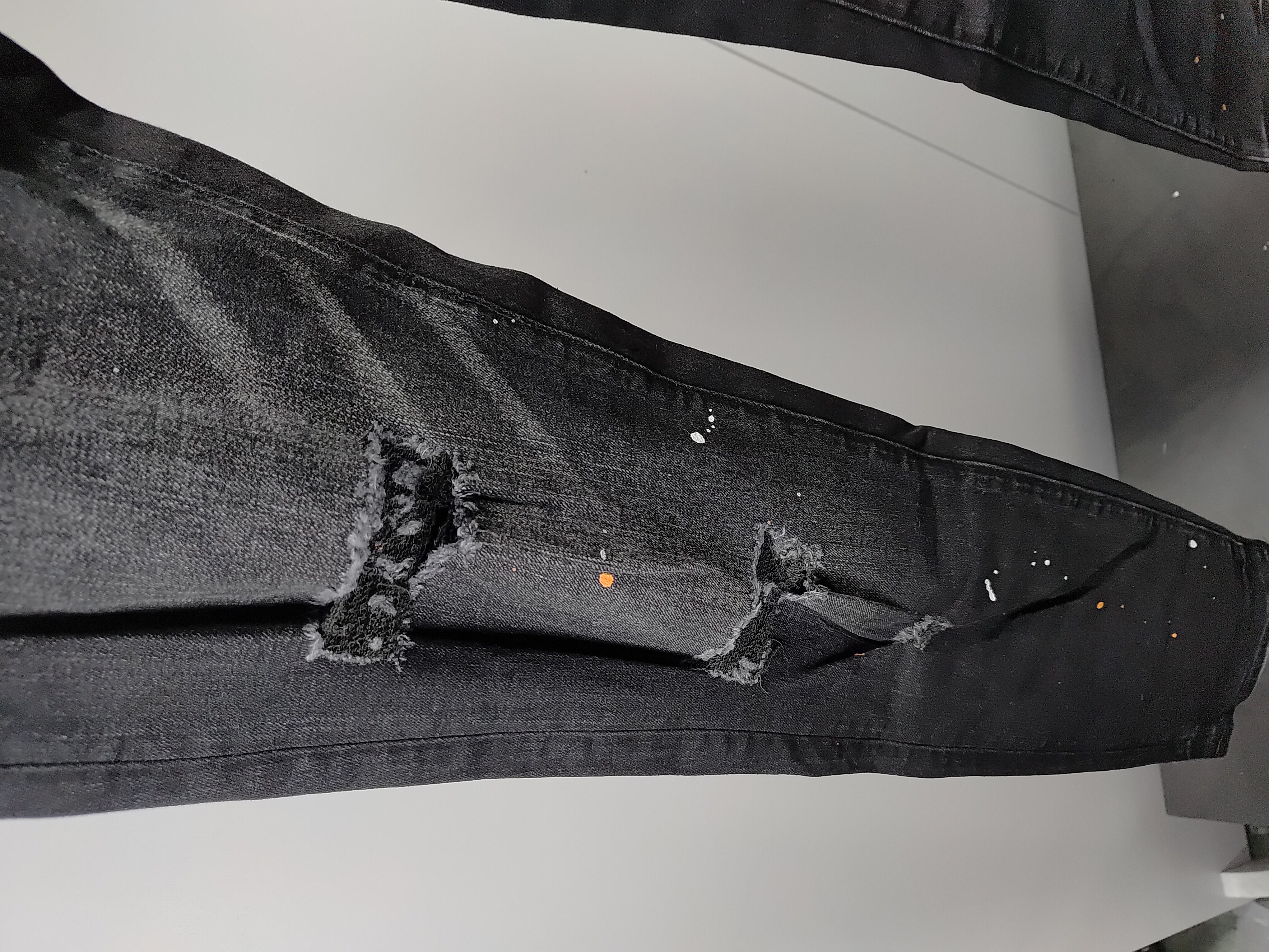 Hellstar Christ T-shirt #652 Washed Black + Purple Brand Fashion Men Jeans YZ072426 review 3