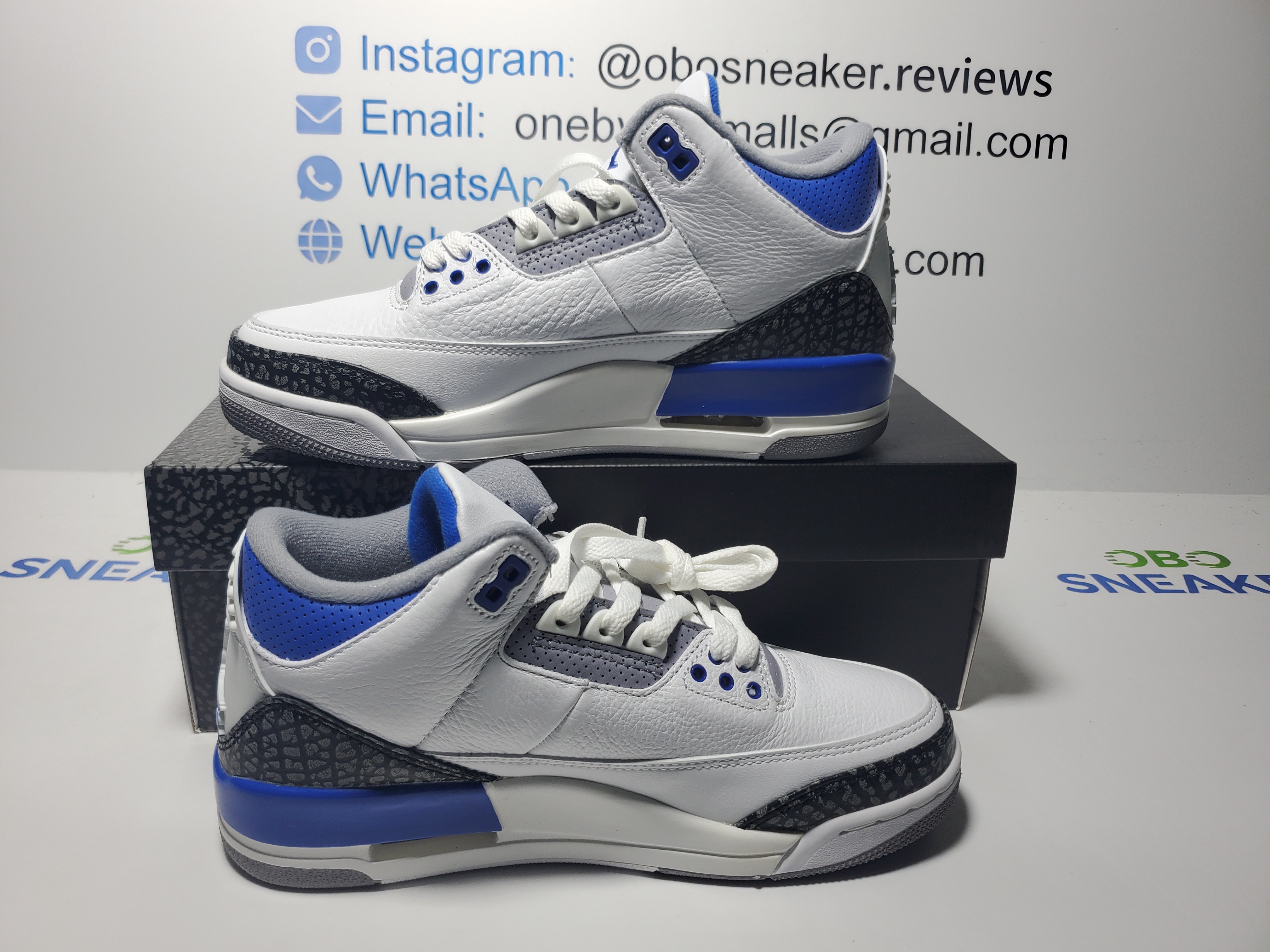 Air Jordan 3 Retro Racer Blue  CT8532-145 review 0