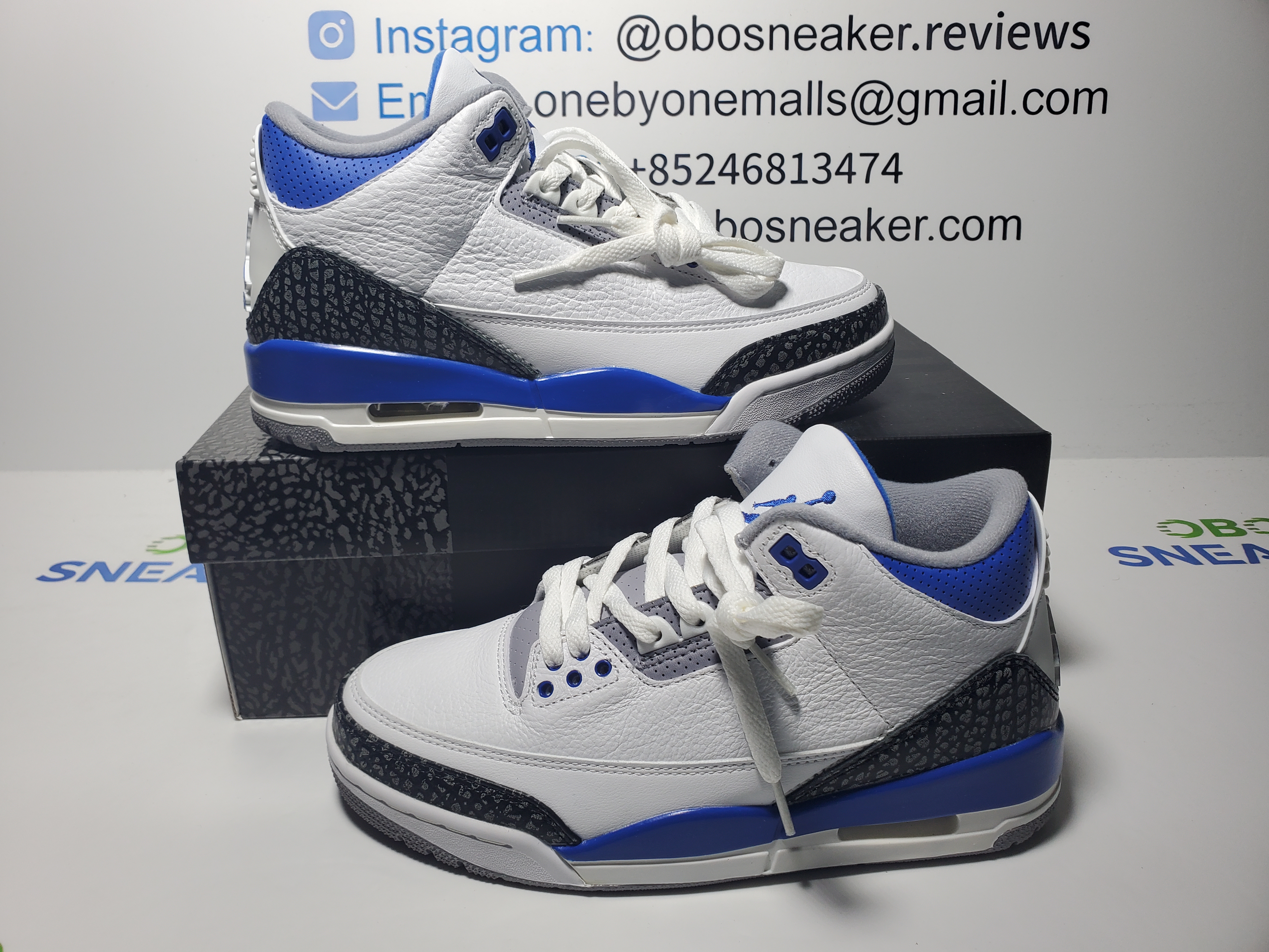 Air Jordan 3 Retro Racer Blue  CT8532-145 review 1