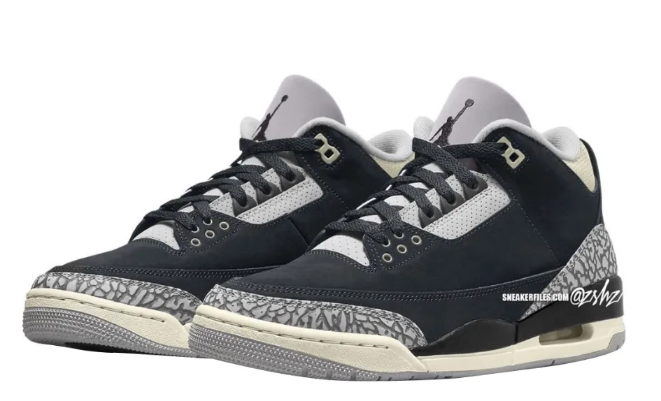 Air Jordan 3 WMNS Off Noir
