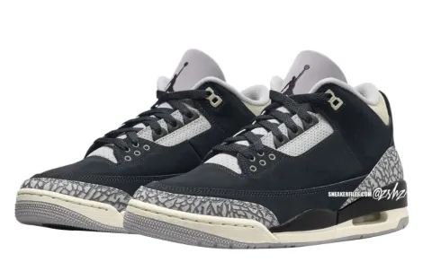 Air Jordan 3 WMNS Off Noir