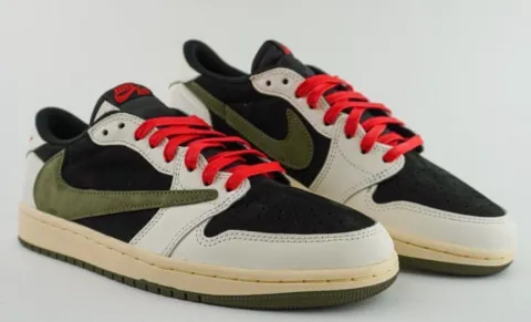 Travis Scott x Air Jordan 1 Low OG WMNS Olive