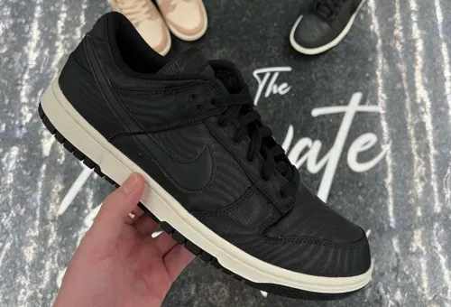 Nike Dunk Low Black Nylon Releasing In 2023